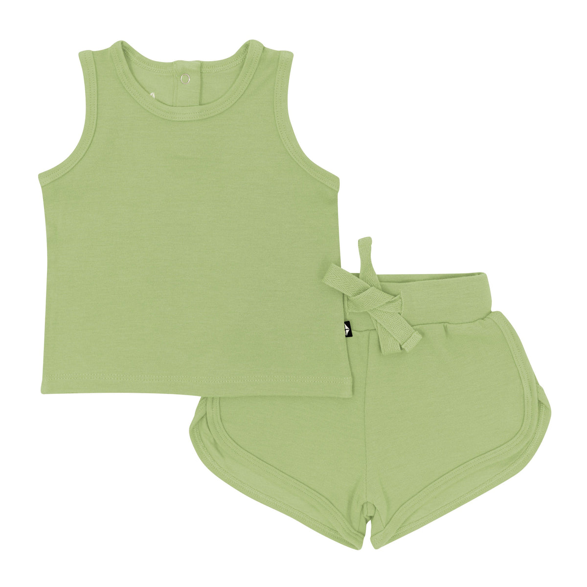 Bamboo Jersey Tank Jogger Set in Honu