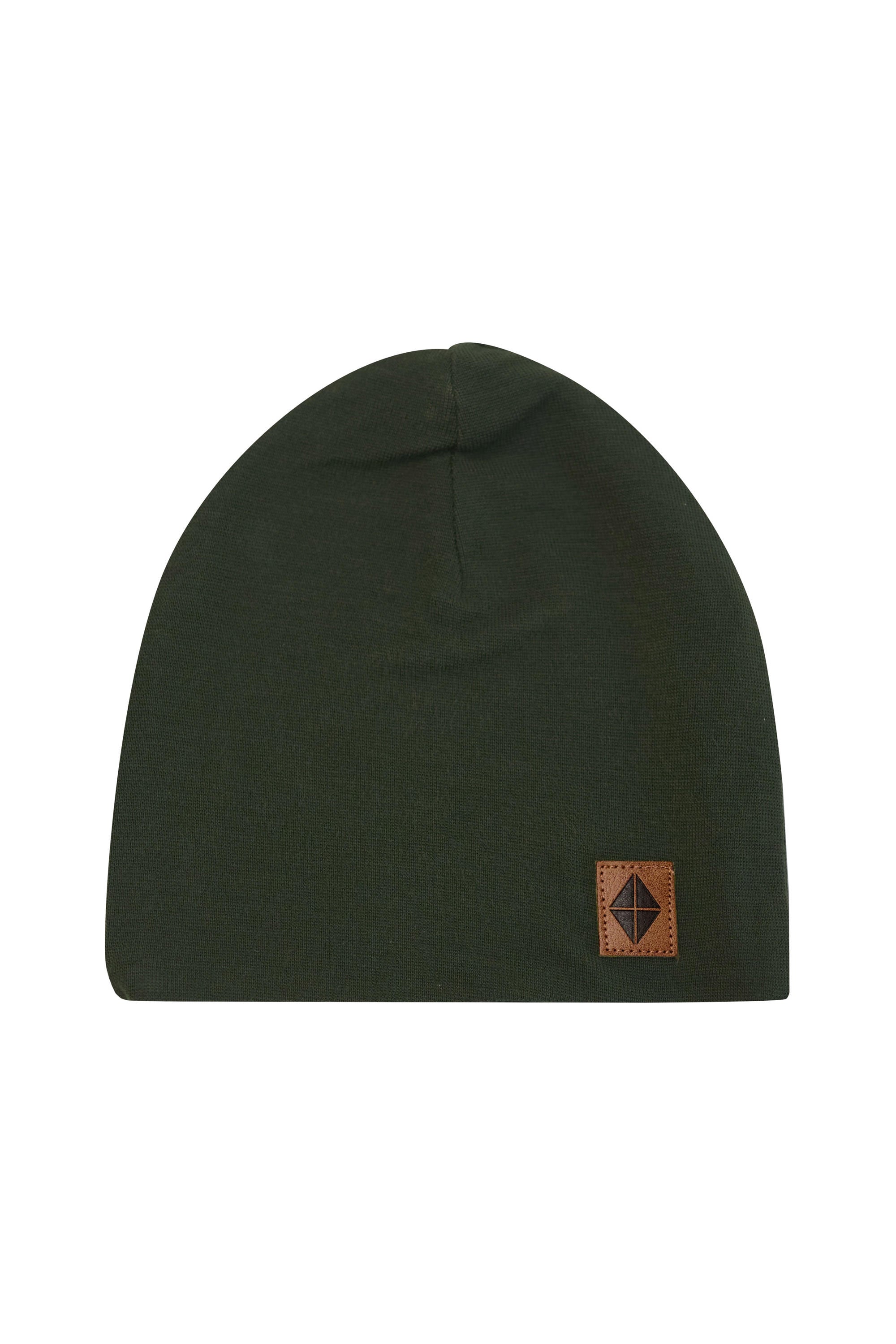 Bamboo Jersey Kids Beanie in Fir