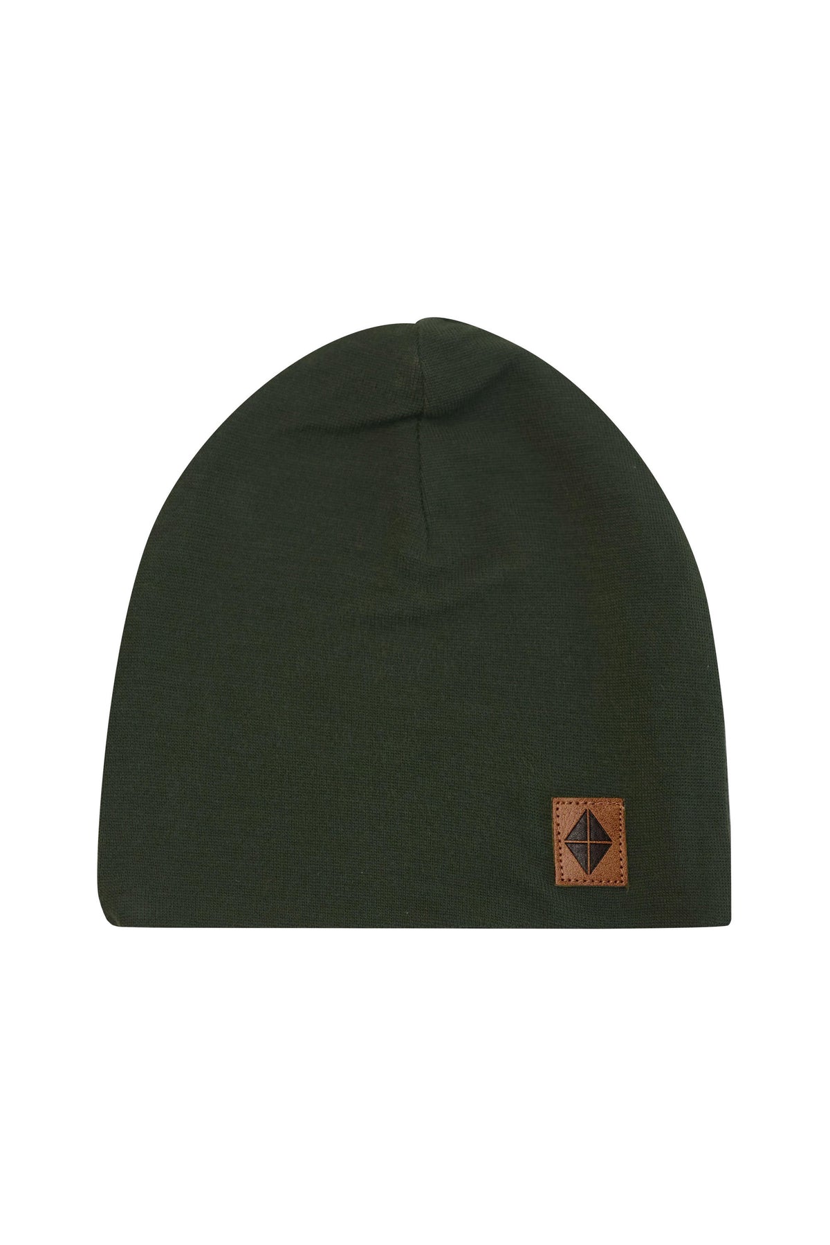 Bamboo Jersey Kids Beanie in Fir