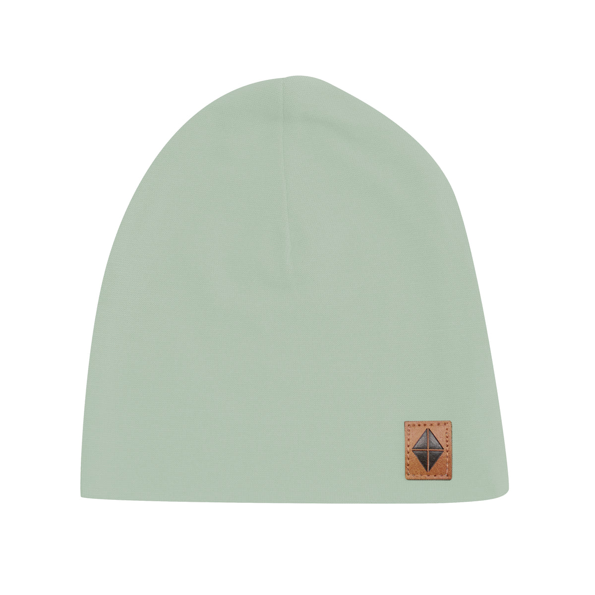 Bamboo Jersey Beanie in Thyme