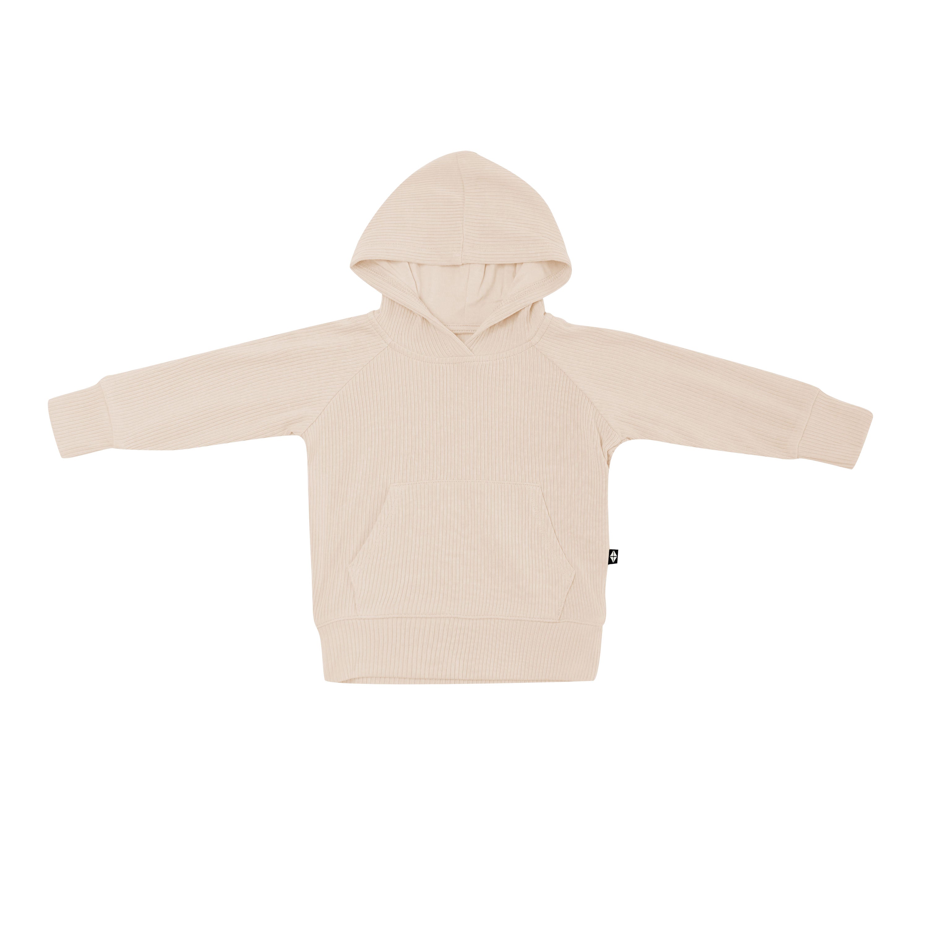 Product photo of the Ribbed Hoodie in Bisque