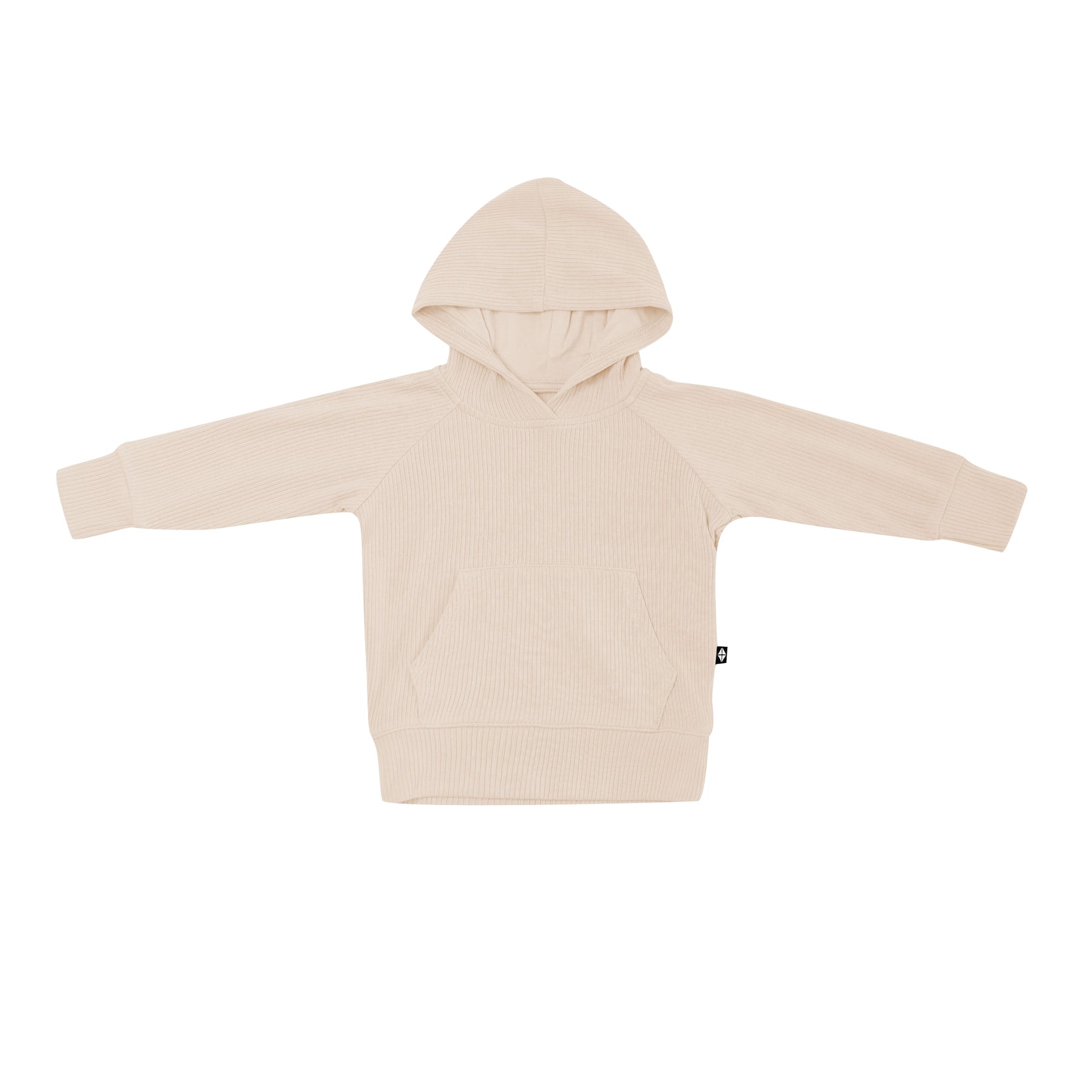 Product photo of the Ribbed Hoodie in Bisque
