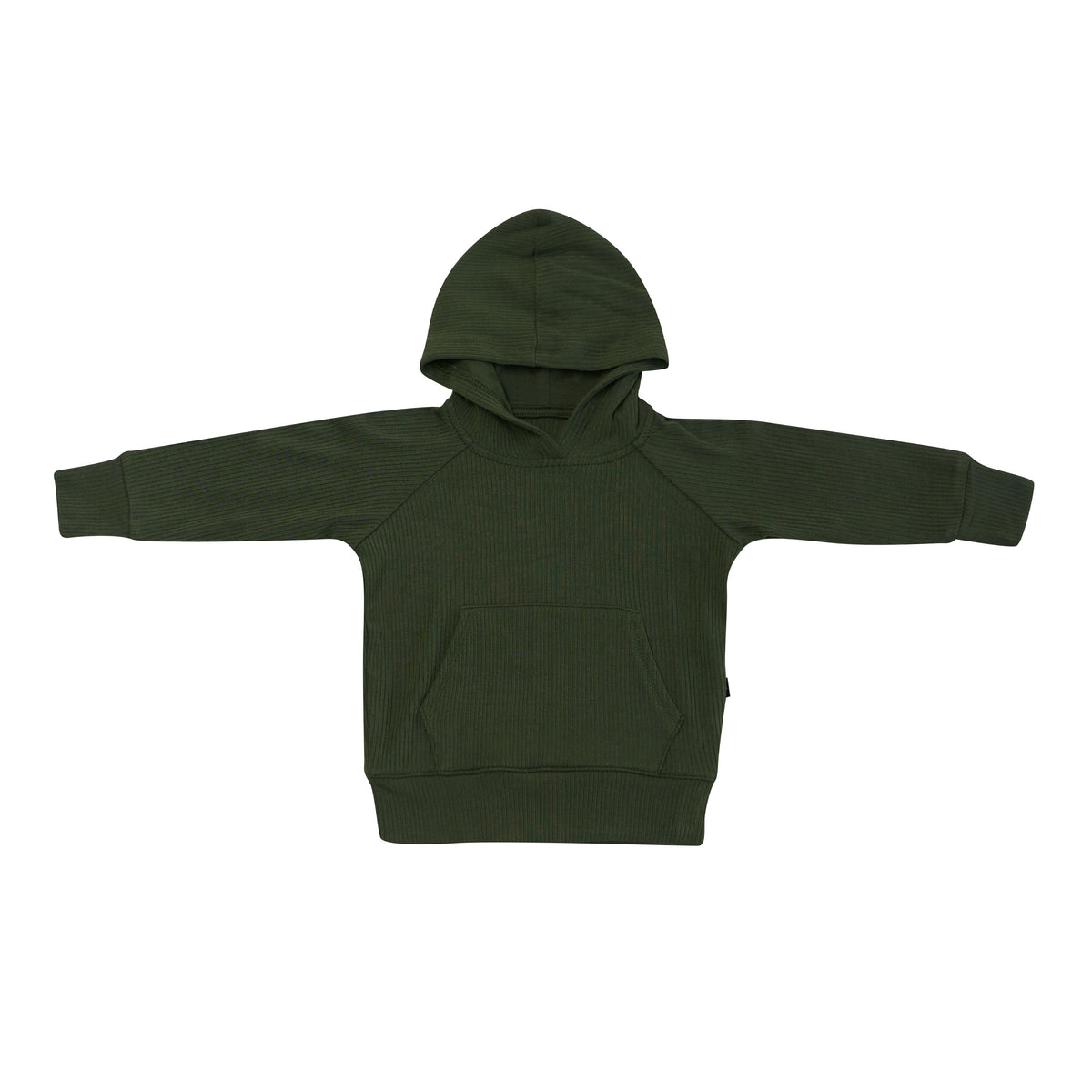 Product photo of the Ribbed Hoodie in Fir