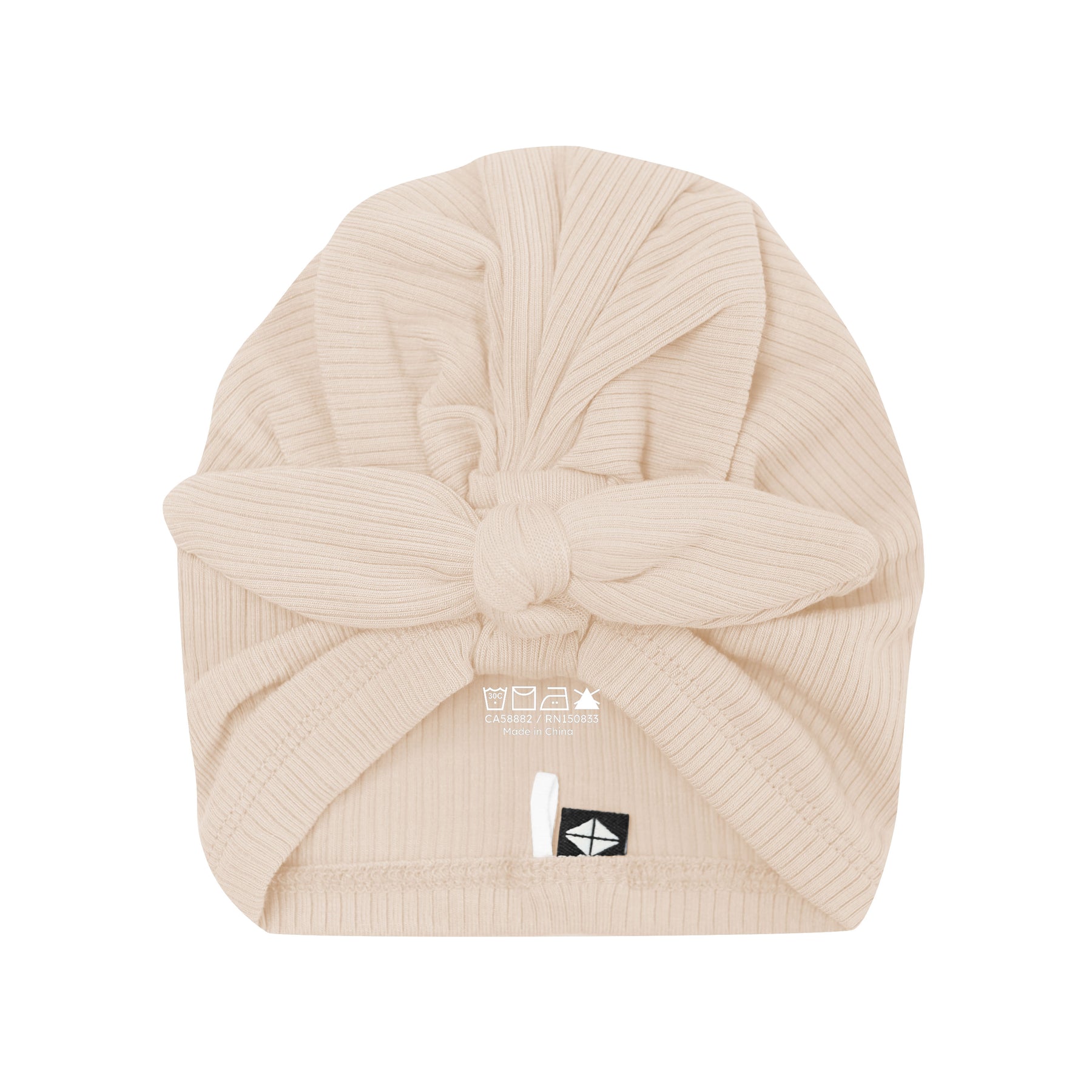 Product photo of the Ribbed Headwrap in Bisque