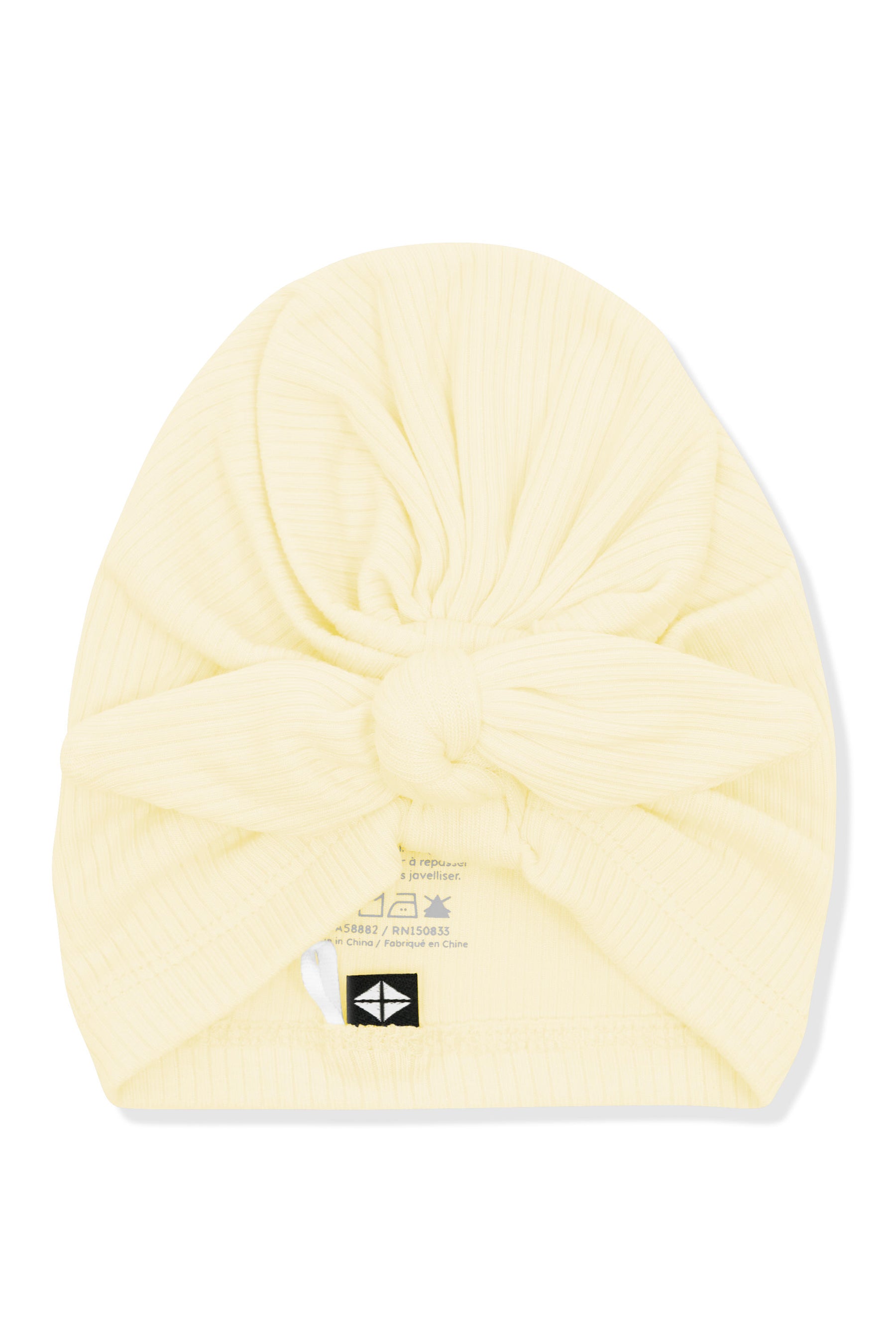 Product photo of the Ribbed Headwrap in Chamomile on a white background