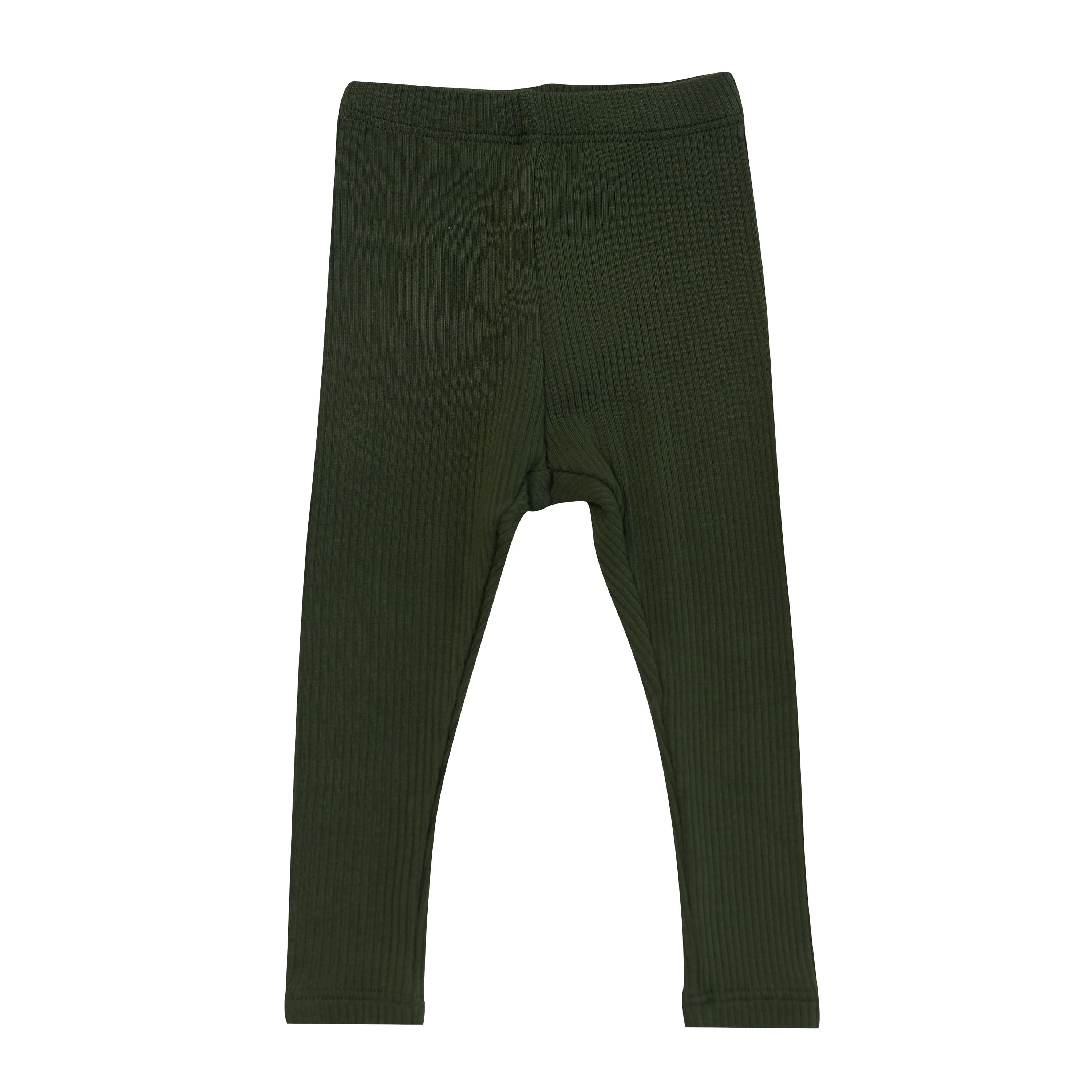 Product photo of the Ribbed Leggings in Fir