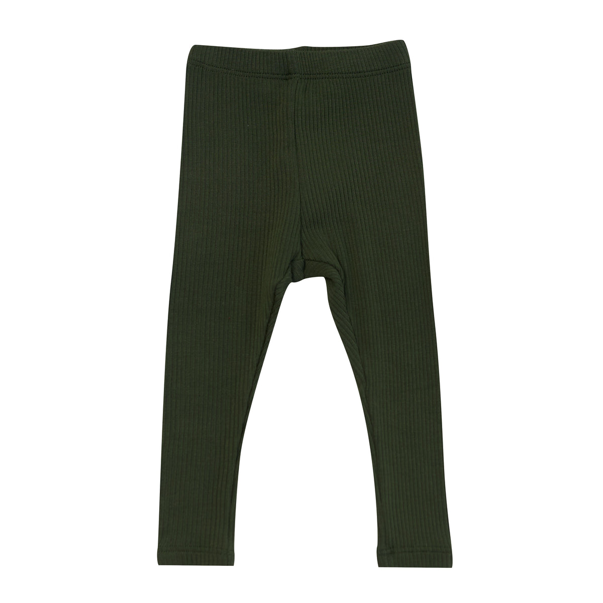 Product photo of the Ribbed Leggings in Fir