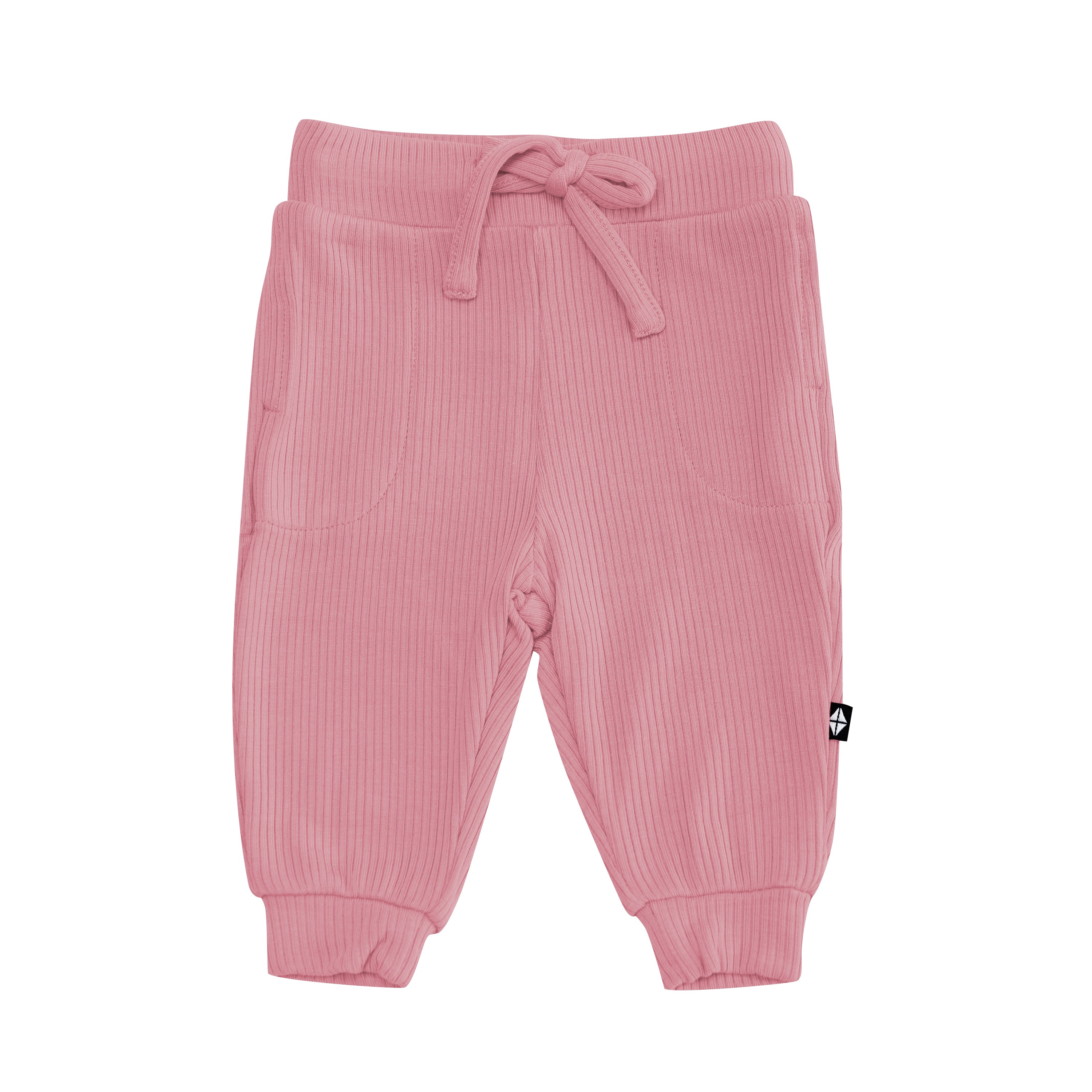 Ribbed Jogger Pant in Apple Blossom