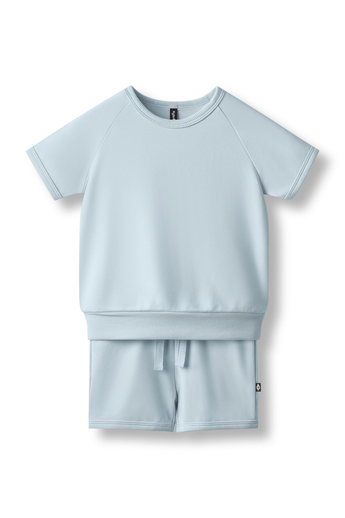 Product photo of the Short Sleeve Jogger Set in Fog
