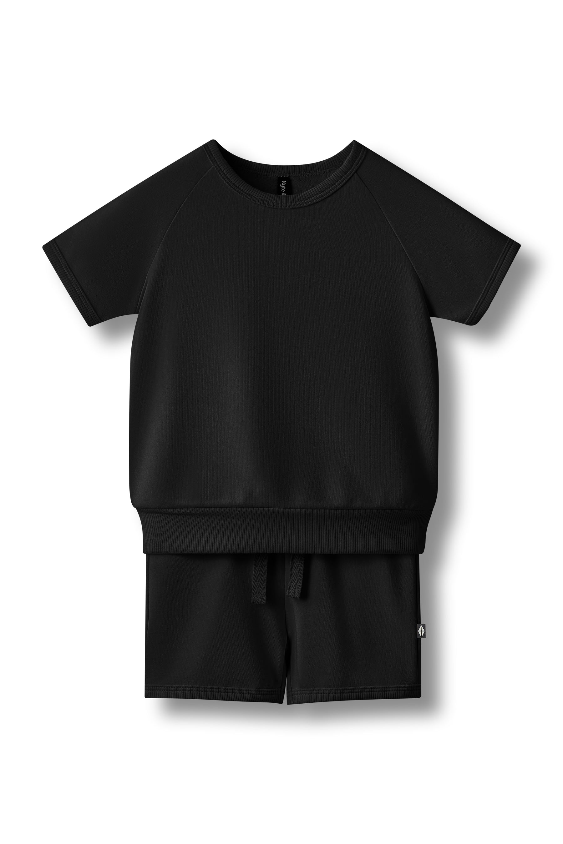 Product photo of the Short Sleeve Jogger Set in Midnight