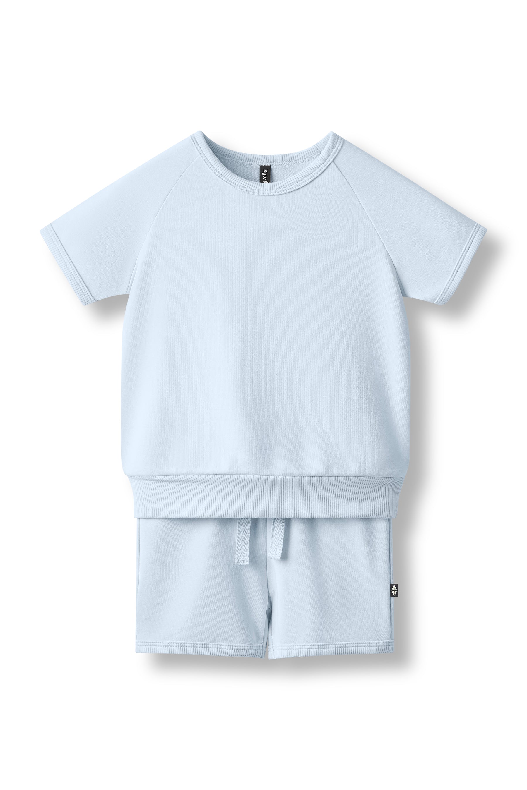 Product photo of the Short Sleeve Jogger Set in Breeze