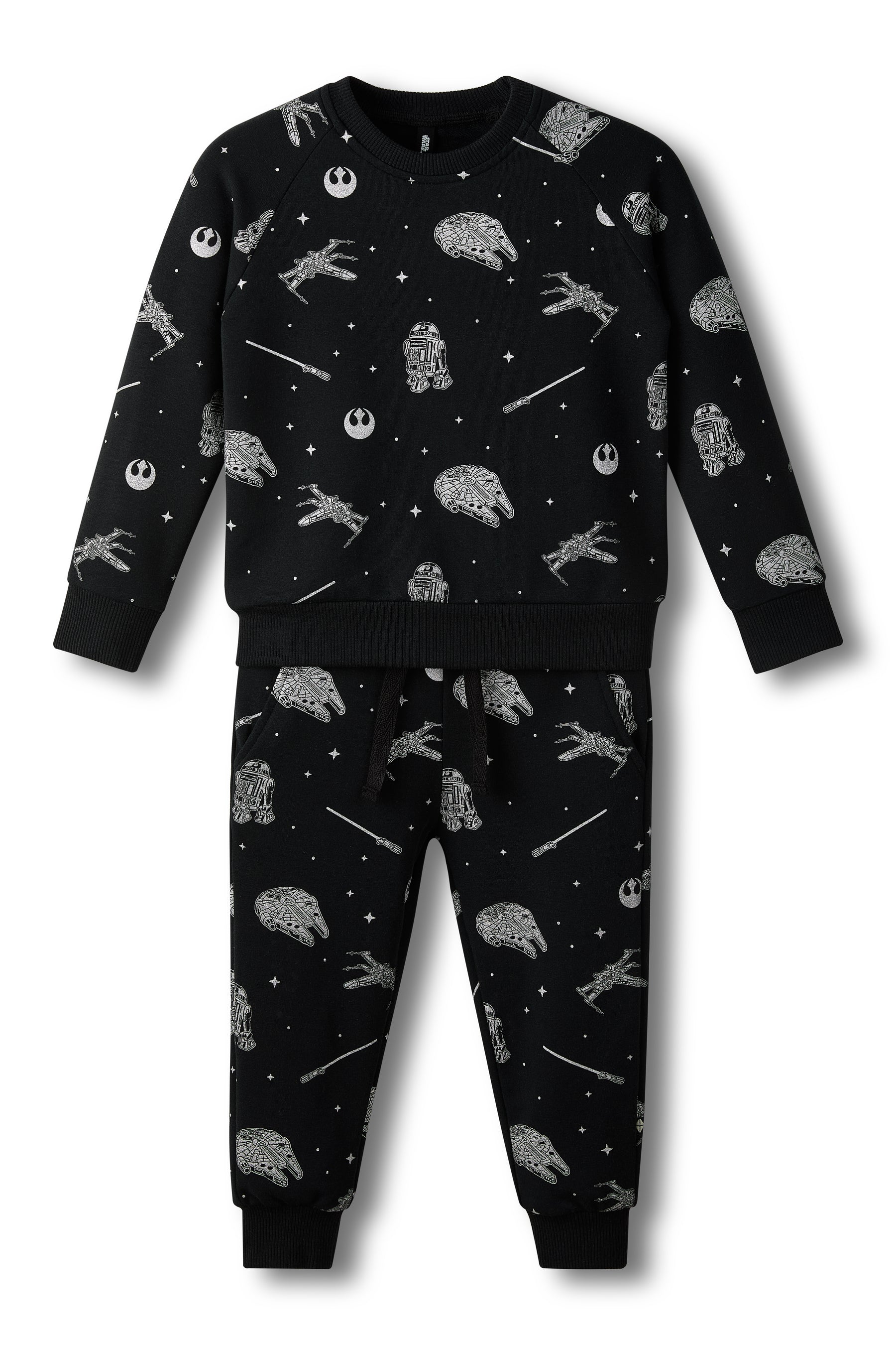 Product photo of the Long Sleeve Jogger Set in STAR WARS™ shown on a white background