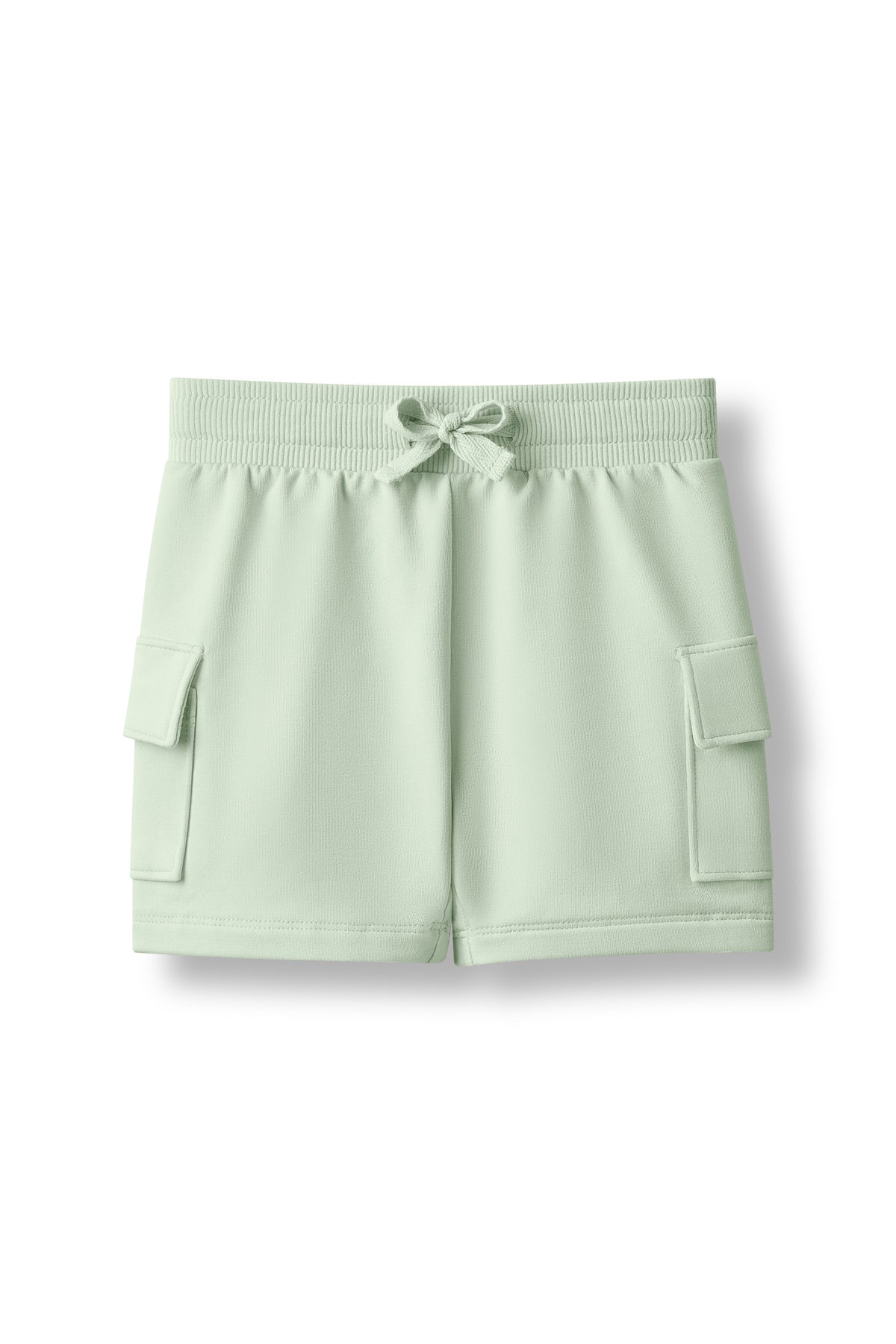 Product photo of the Cargo Short in Basil on a white surface