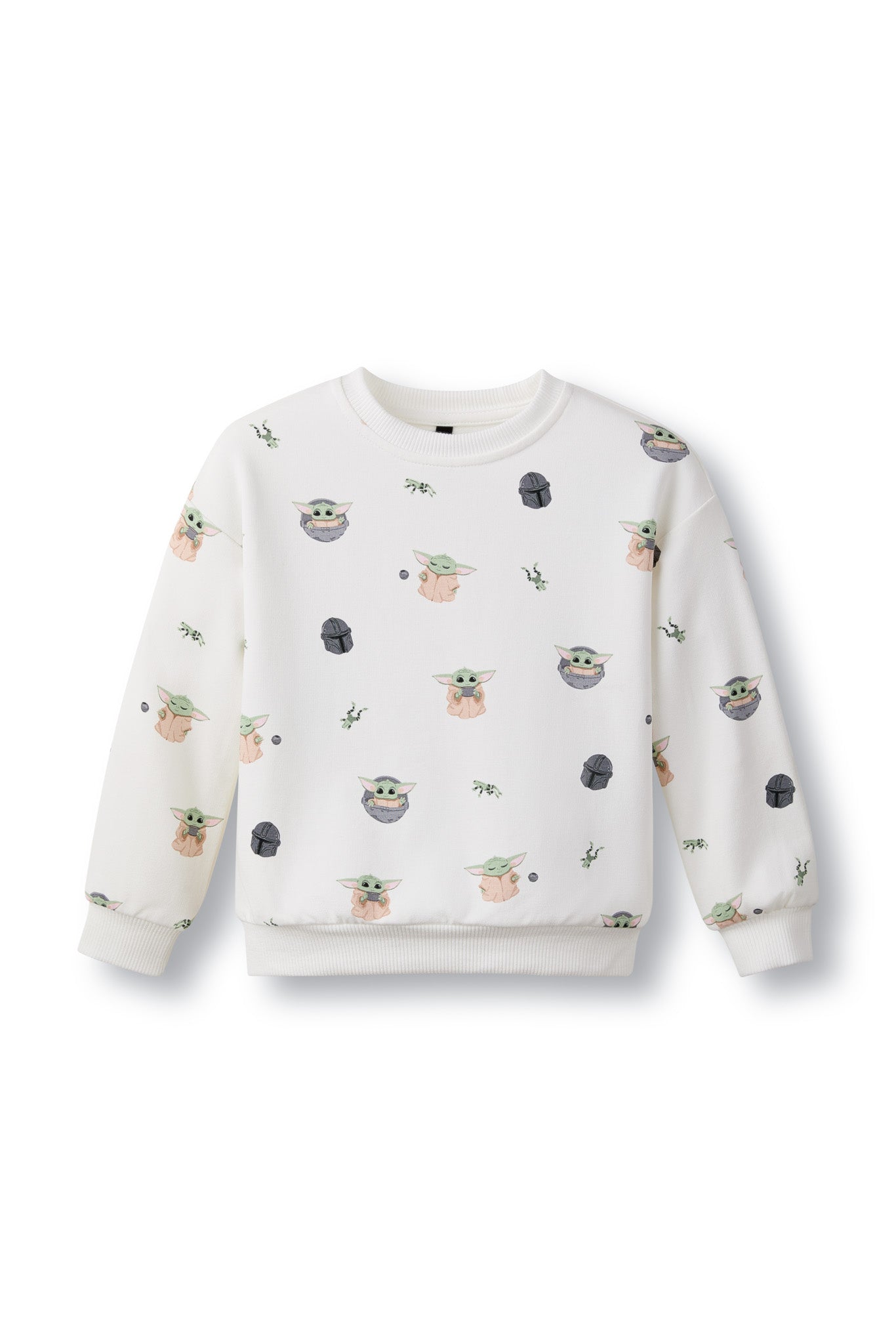 Sweatshirt in Grogu™ shown on a white surface
