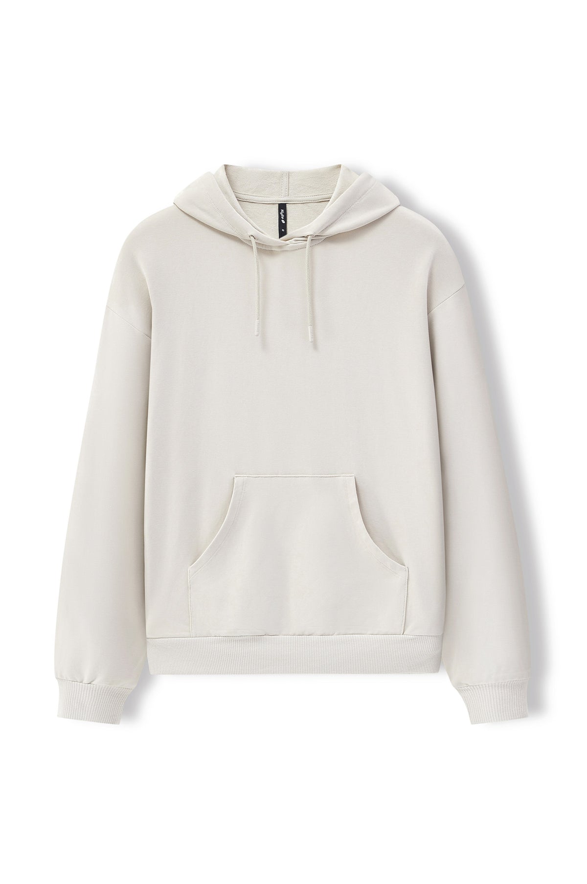 Women's Hoodie in Oat color on a white background