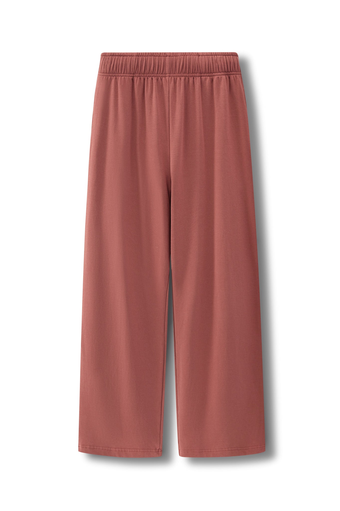 Women's Sweatpant in Ember color on a white background