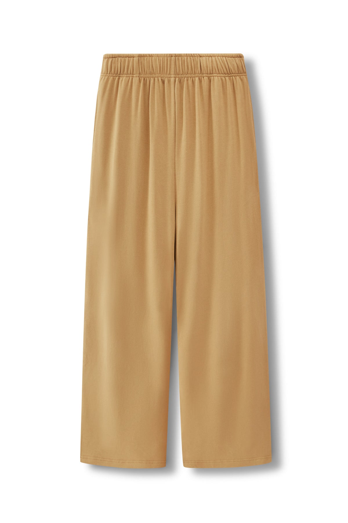 Women's Sweatpant in Ochre color on a white background