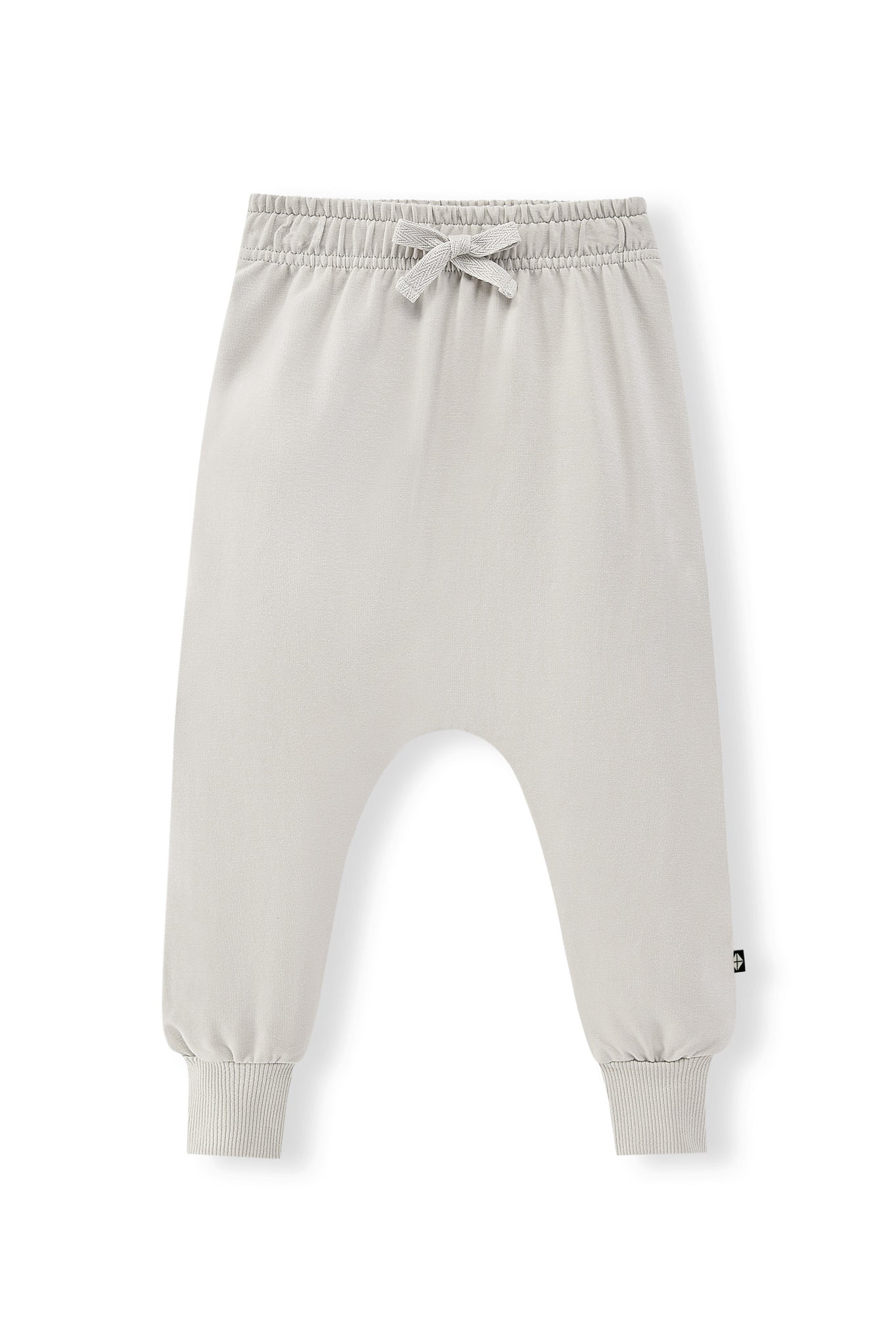 Harem Pants in Oat color on a white background