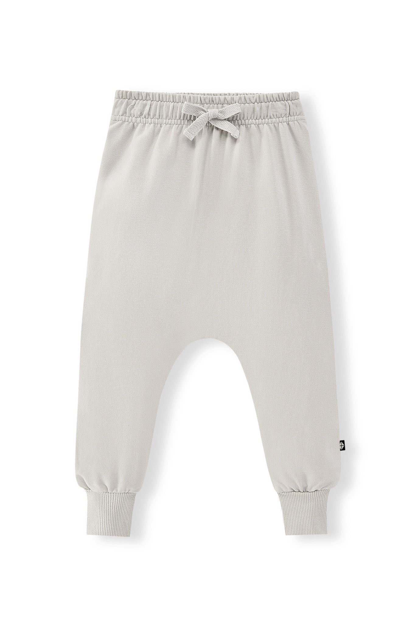 Harem Pants in Oat color on a white background