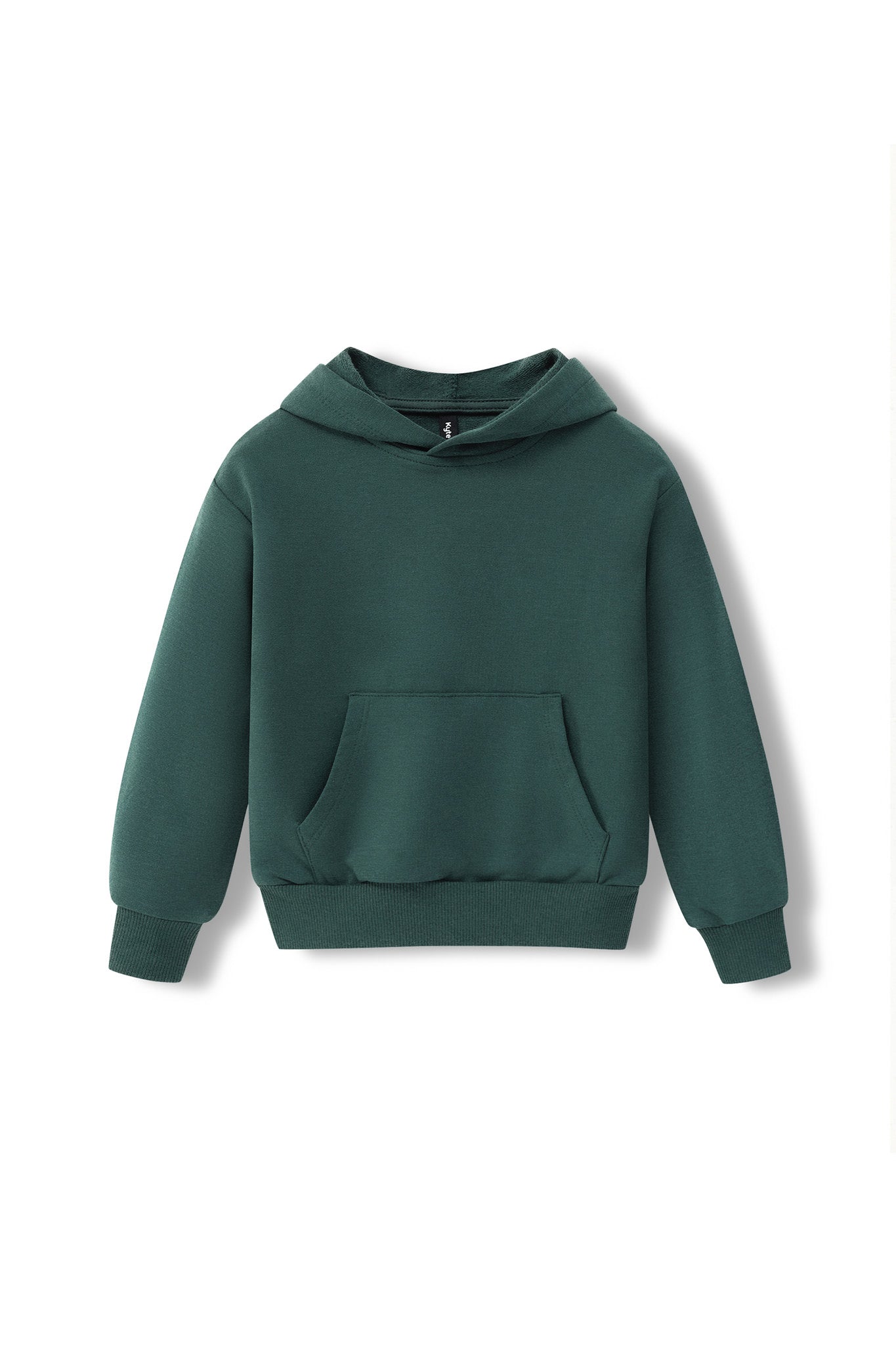 Hoodie in Cypress color on a white background