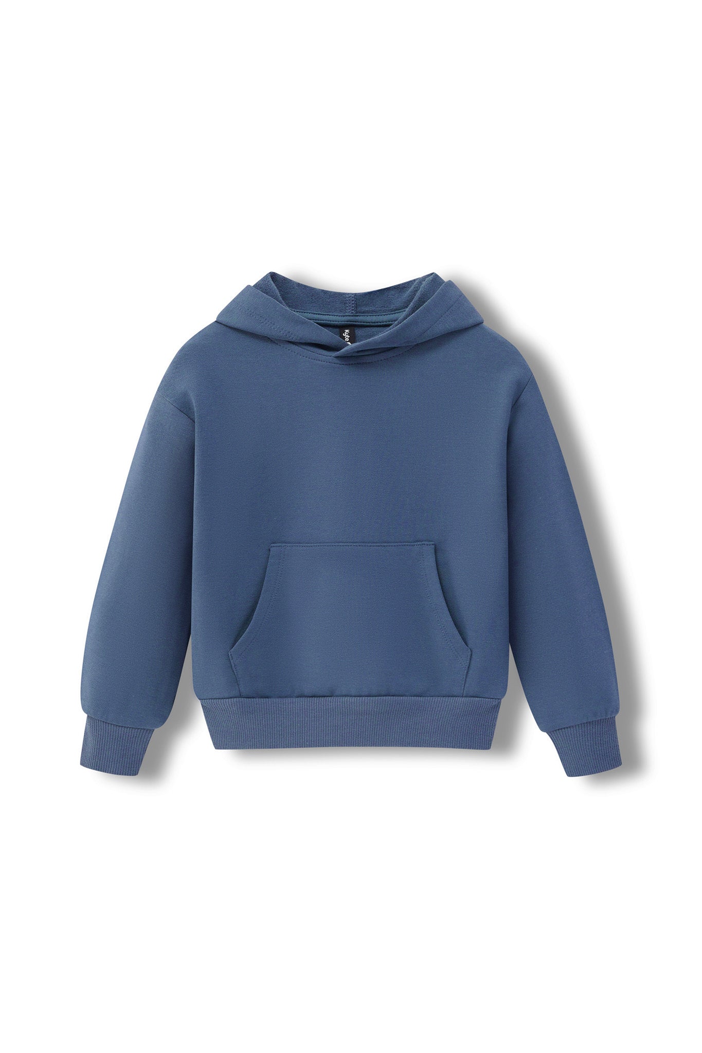 Hoodie in Oxford color on a white background
