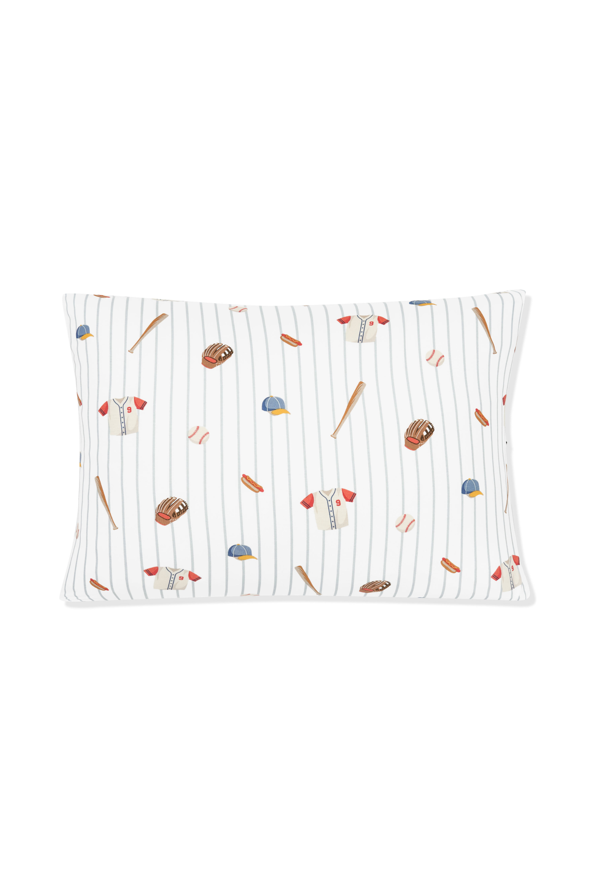 Front of the Toddler Pillowcase in Home Run 