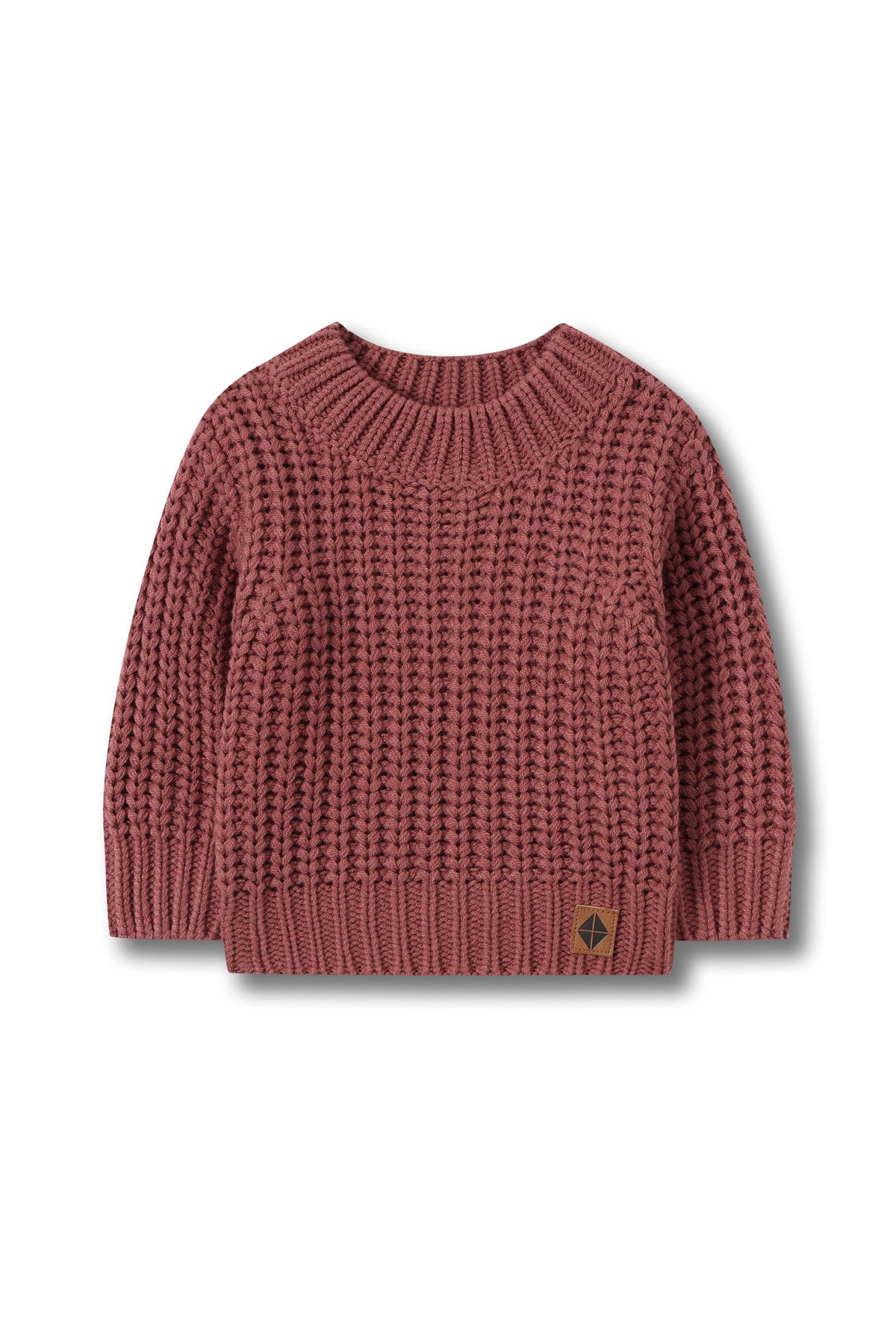 Chunky Knit Sweater in Ember