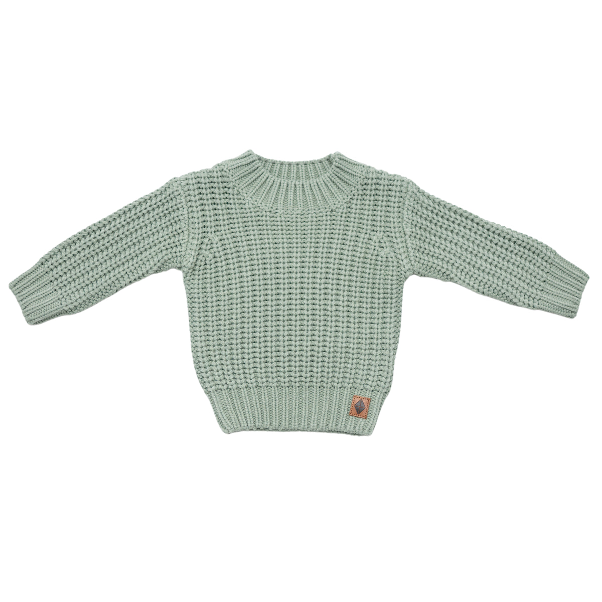 Chunky Knit Sweater in Thyme