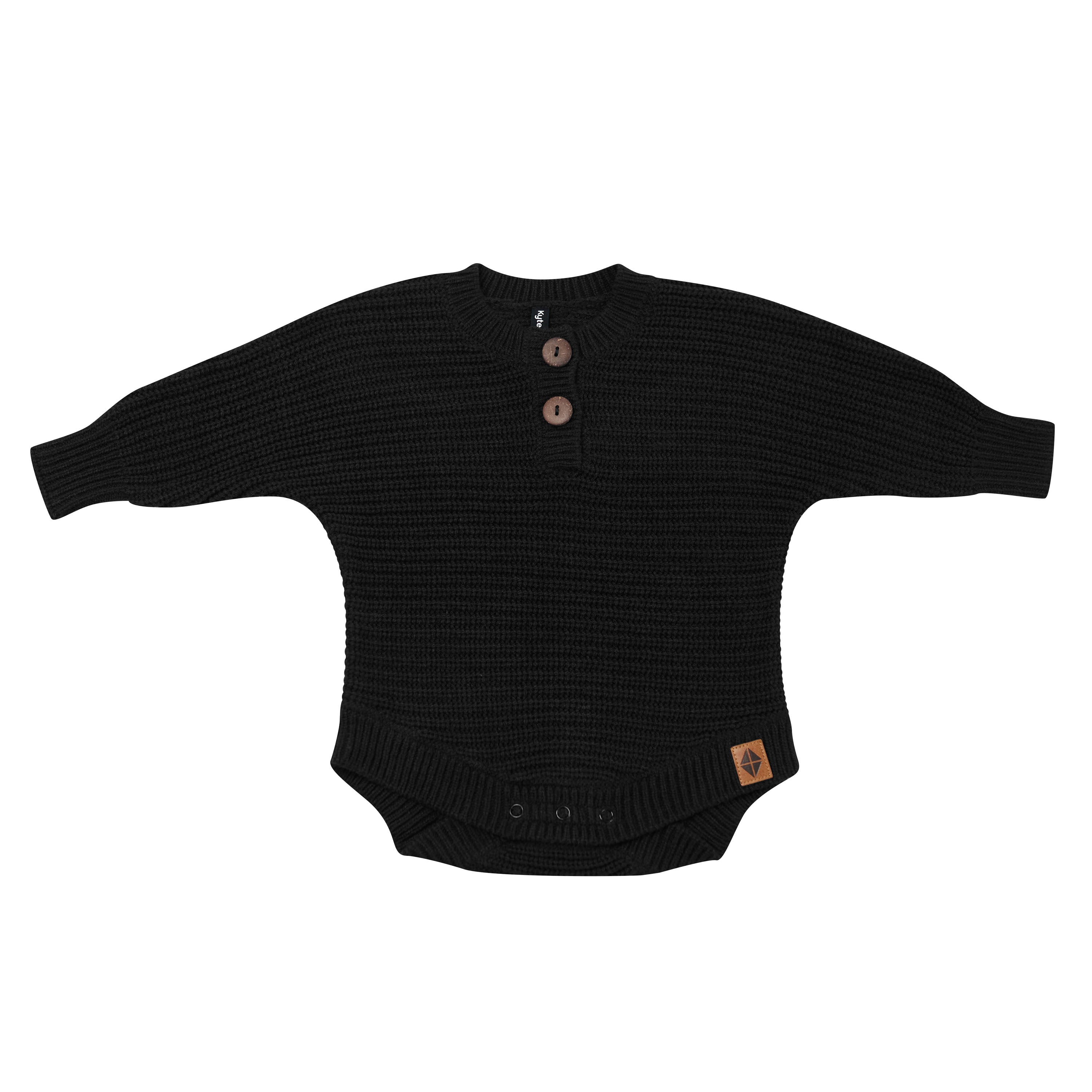 Product photo of the Chunky Knit Romper in Midnight