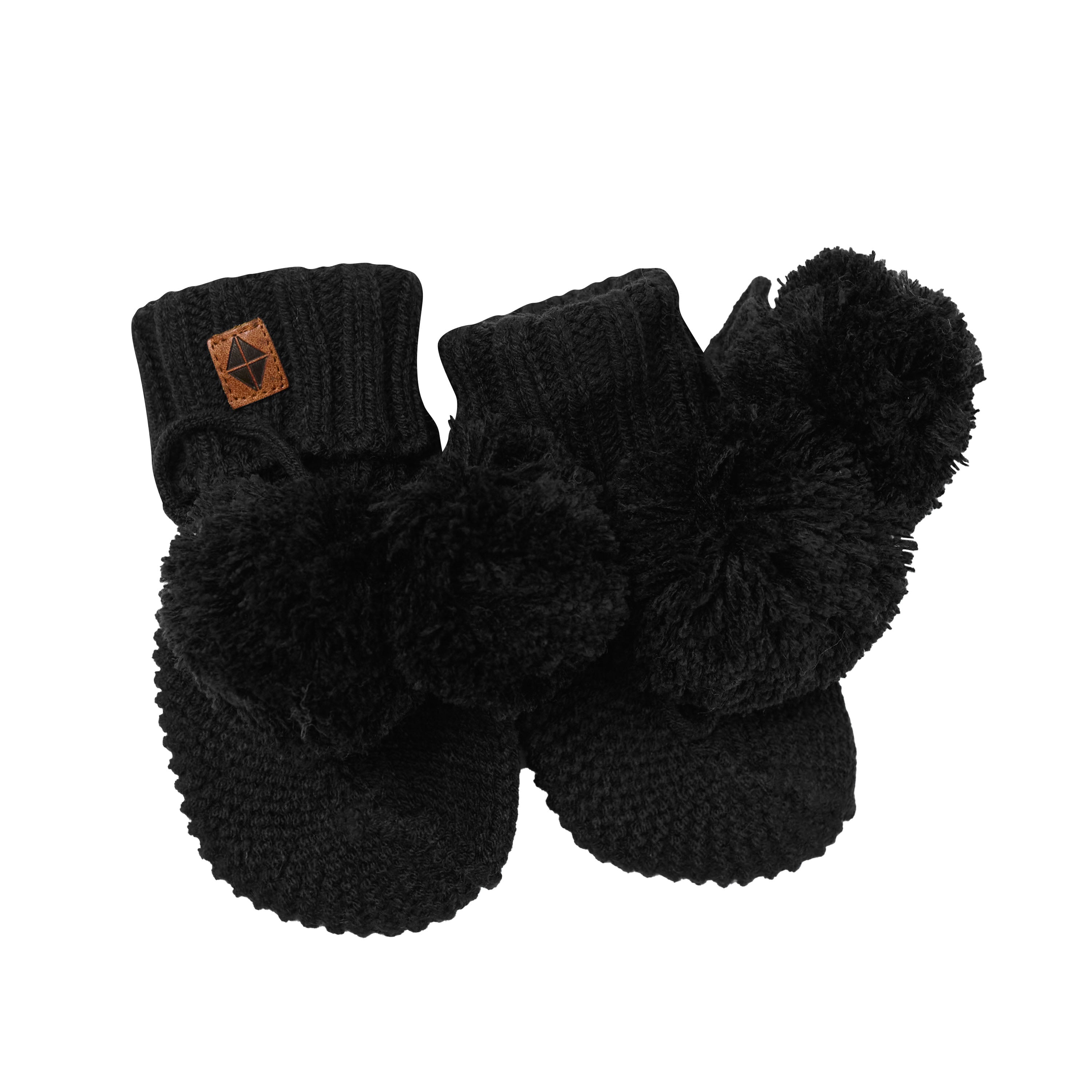 Product photo of the Knit Booties in Midnight