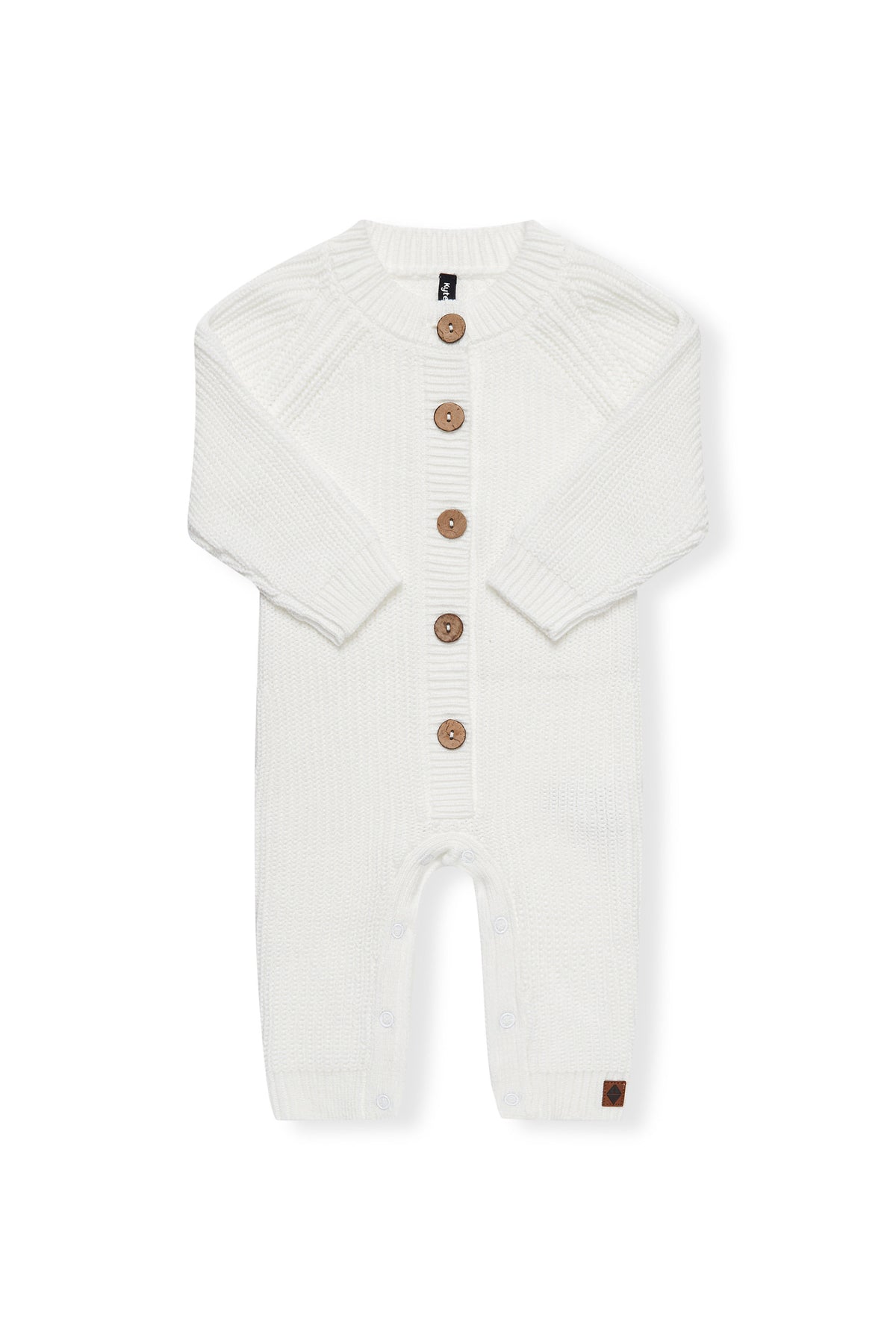 Chunky Knit Jumpsuit in Cloud