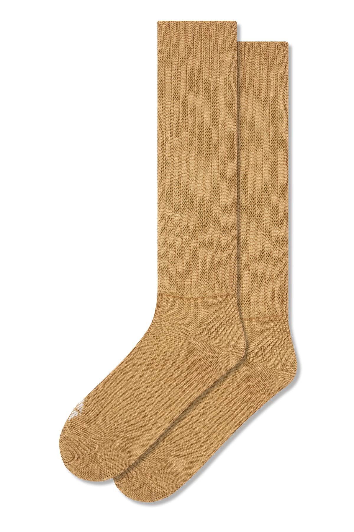 Adult Scrunch Socks in Ochre