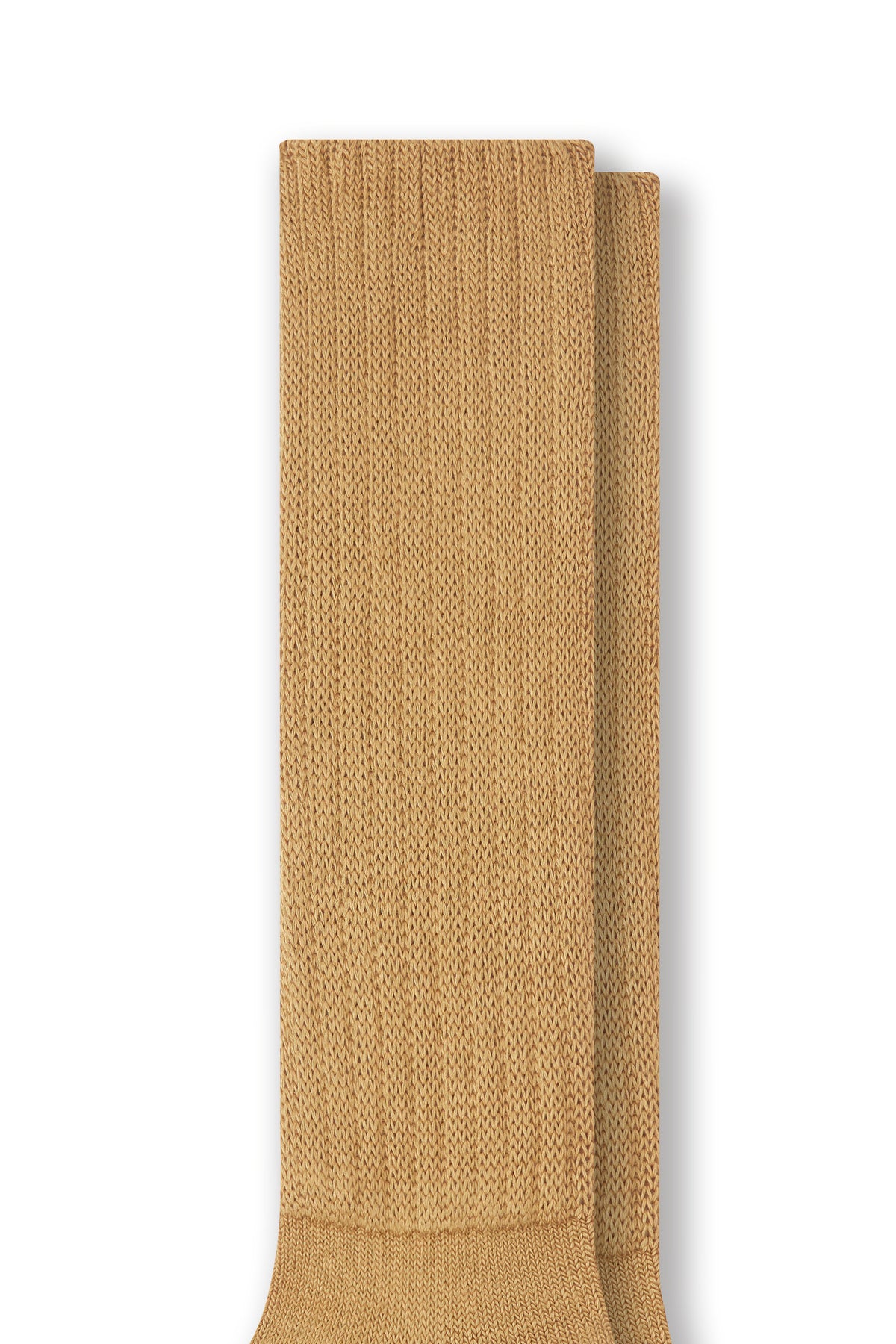 Adult Scrunch Socks in Ochre