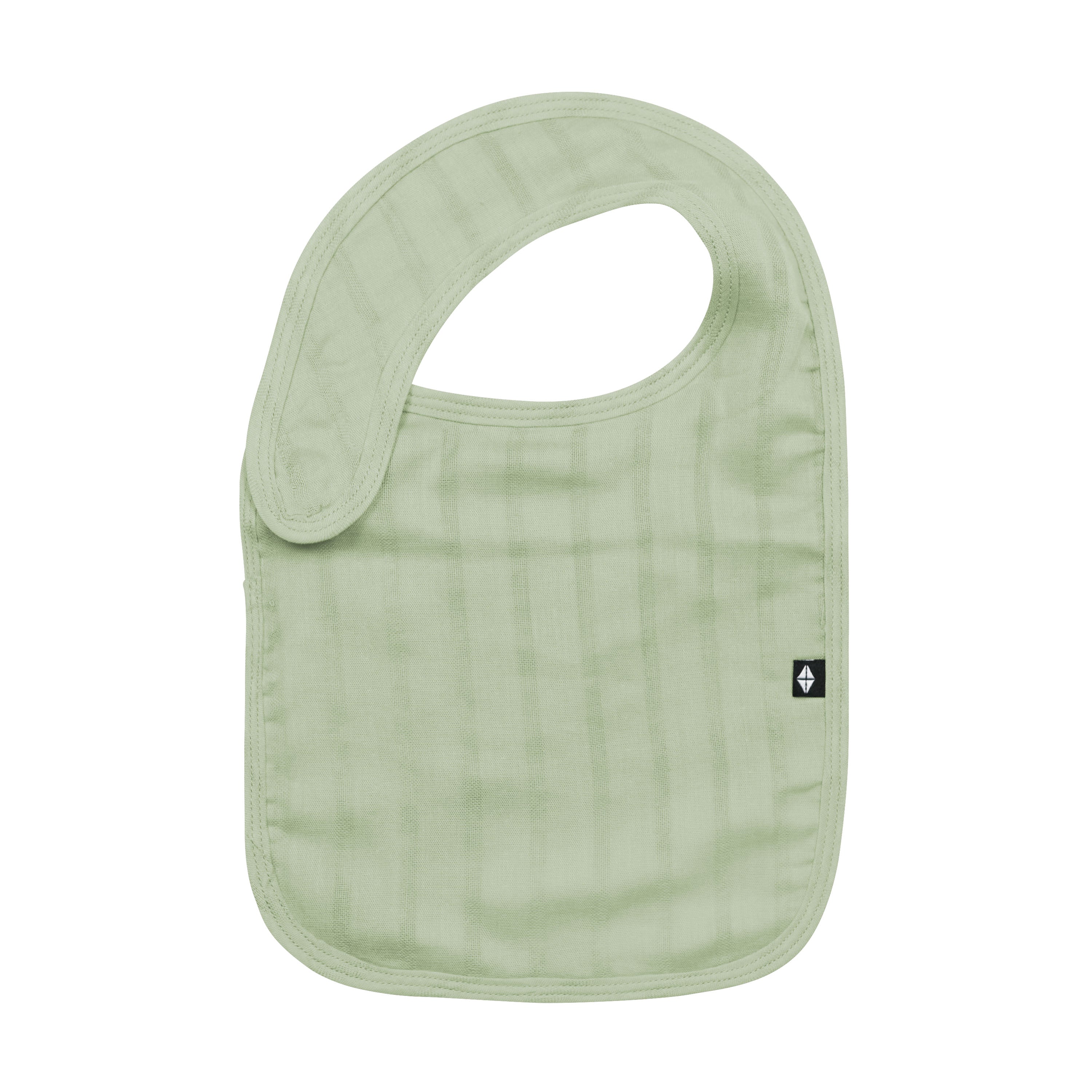 Bamboo Muslin Bib in Jojoba front