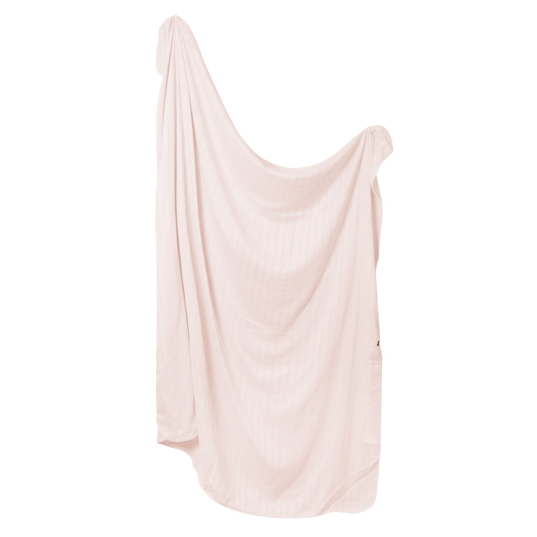 Bamboo Muslin Swaddle Blanket in Blush