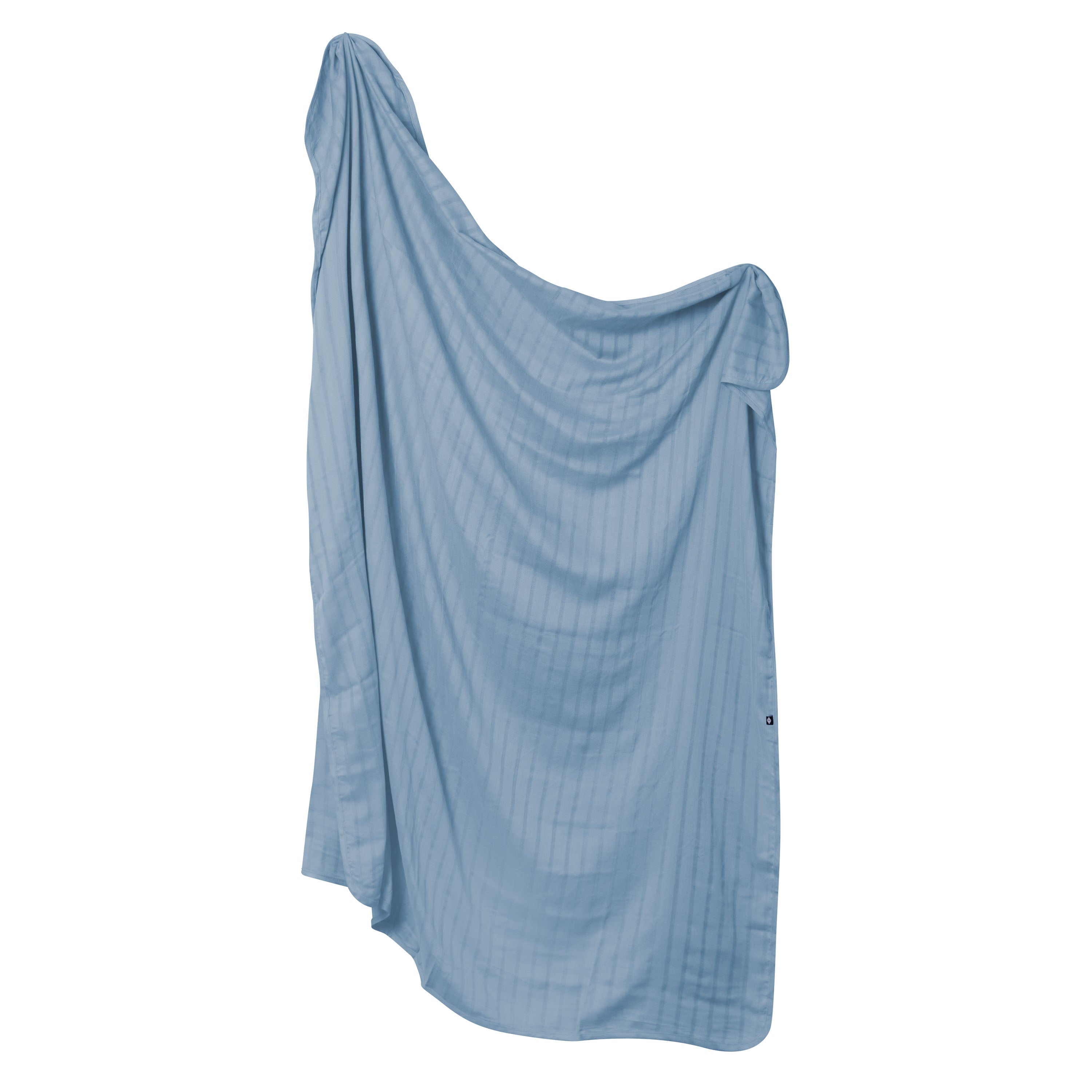 Bamboo Muslin Swaddle Blanket in Slate