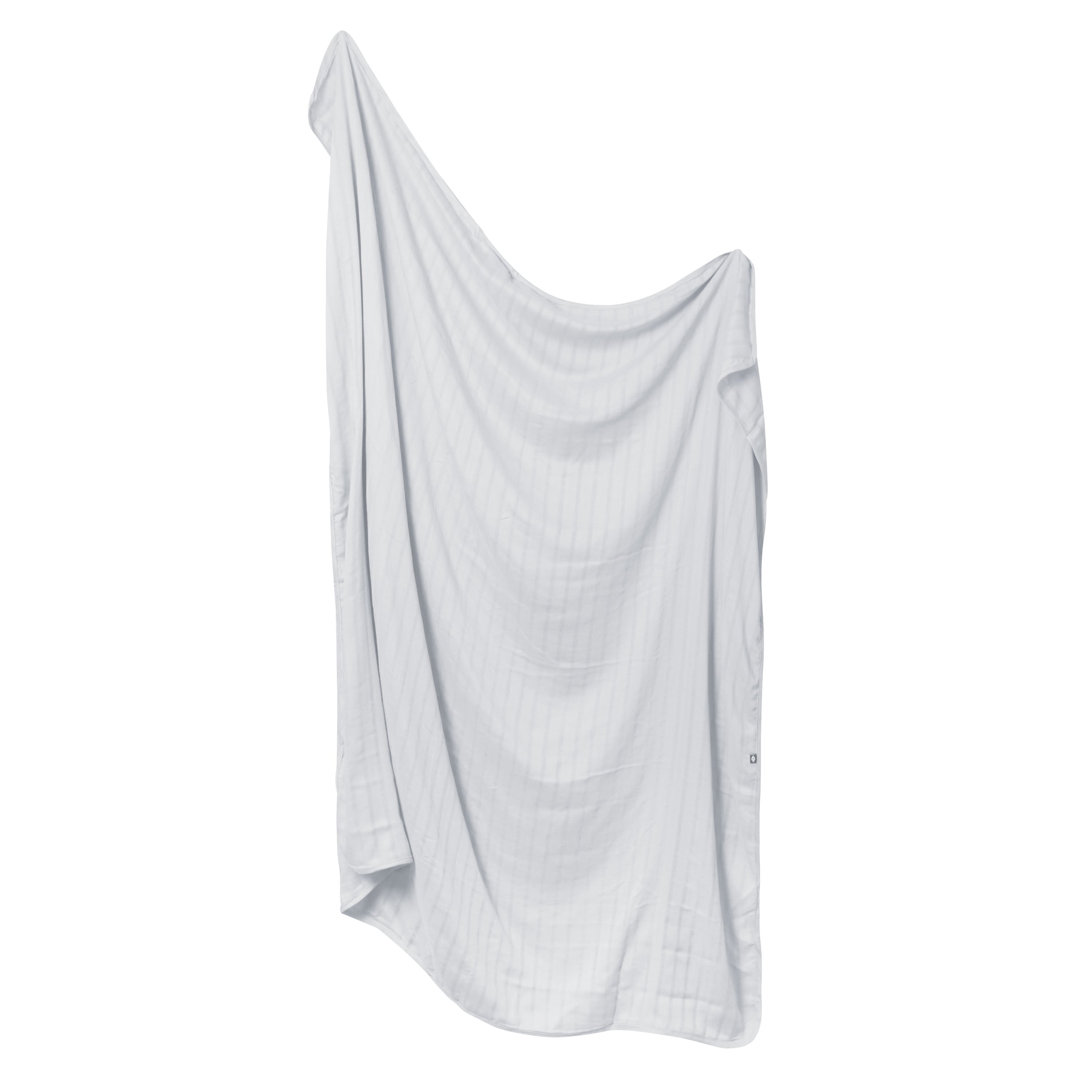 Bamboo Muslin Swaddle Blanket in Storm