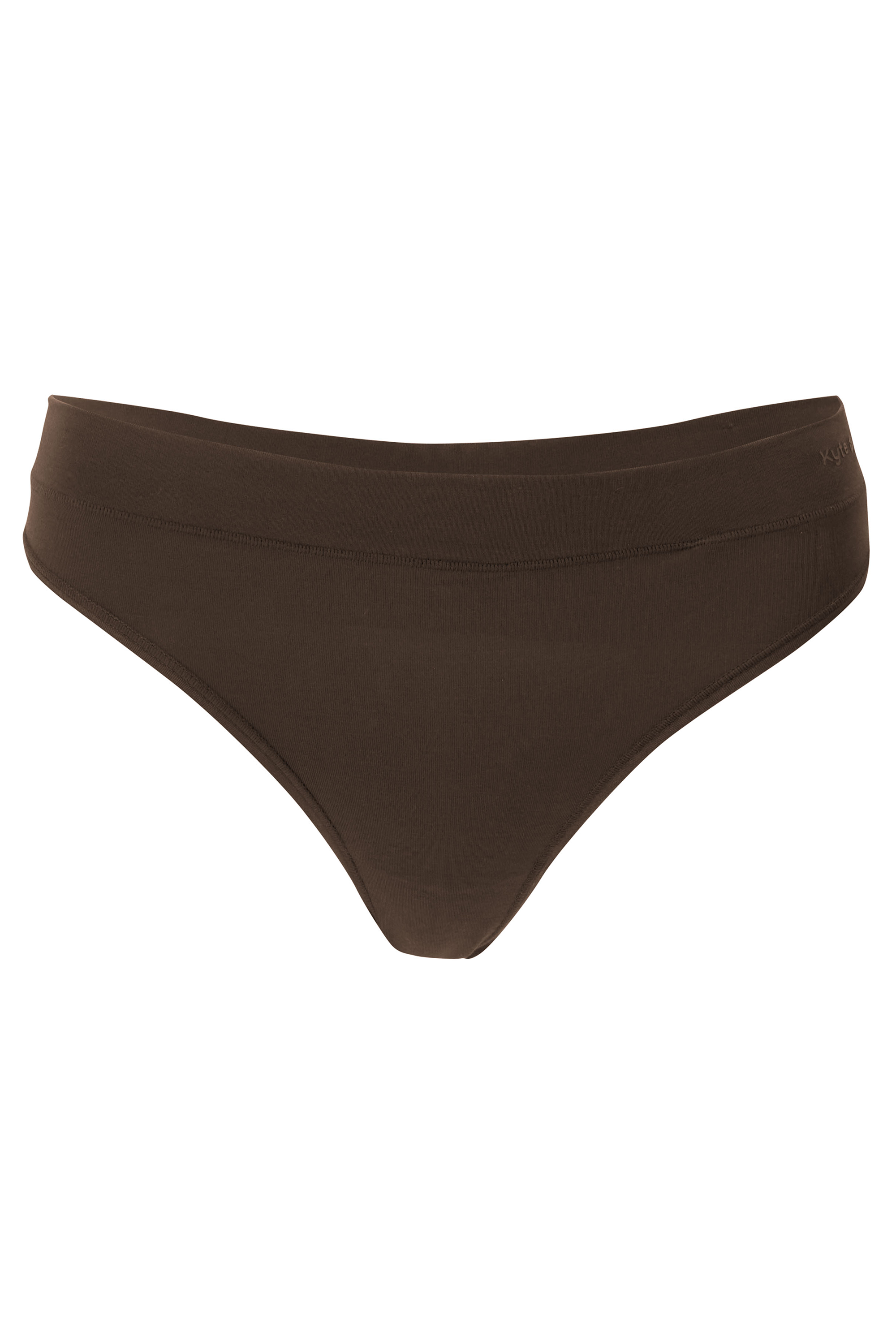 Front of the Women's Thong in Toffee