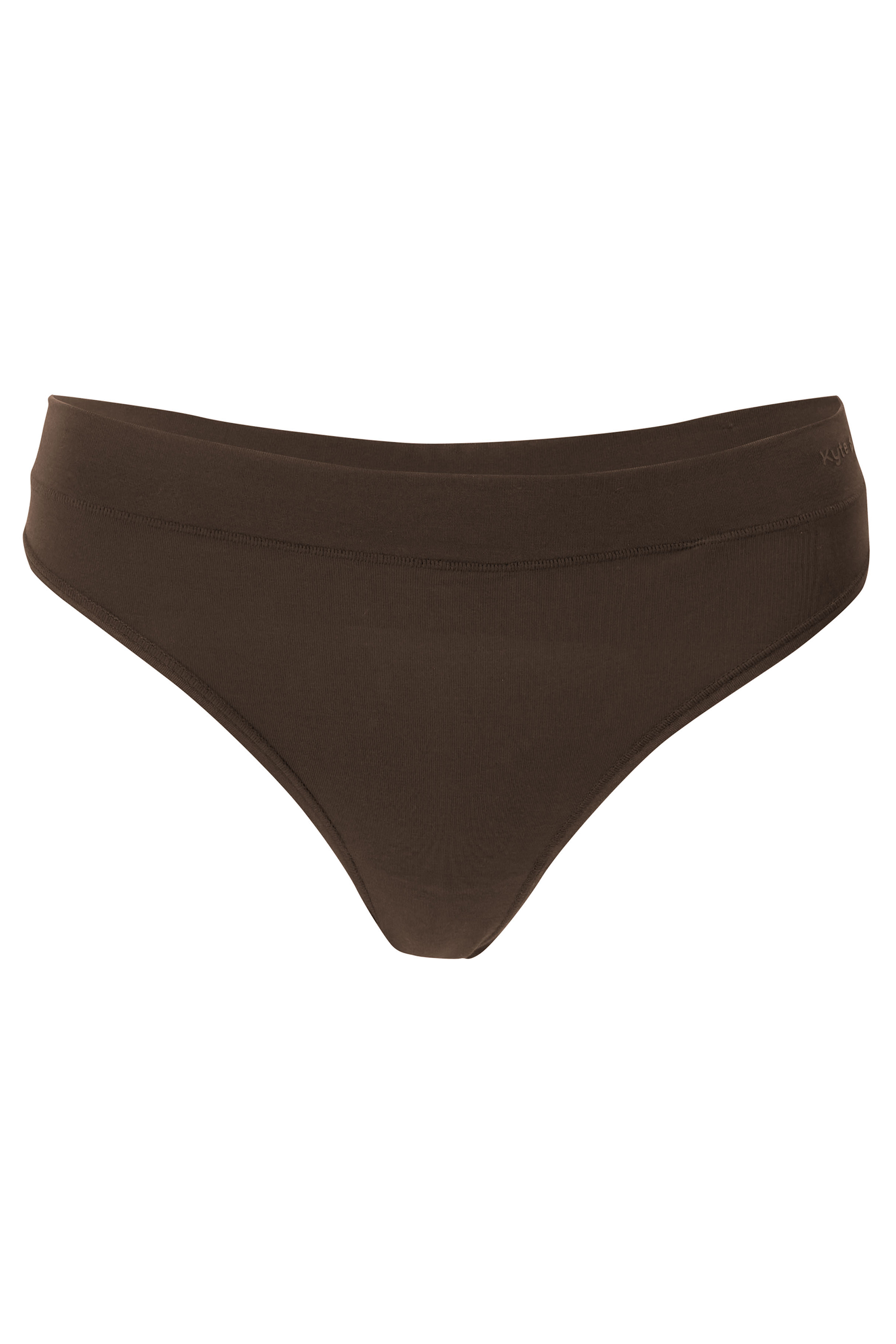 Front of the Women's Thong in Toffee