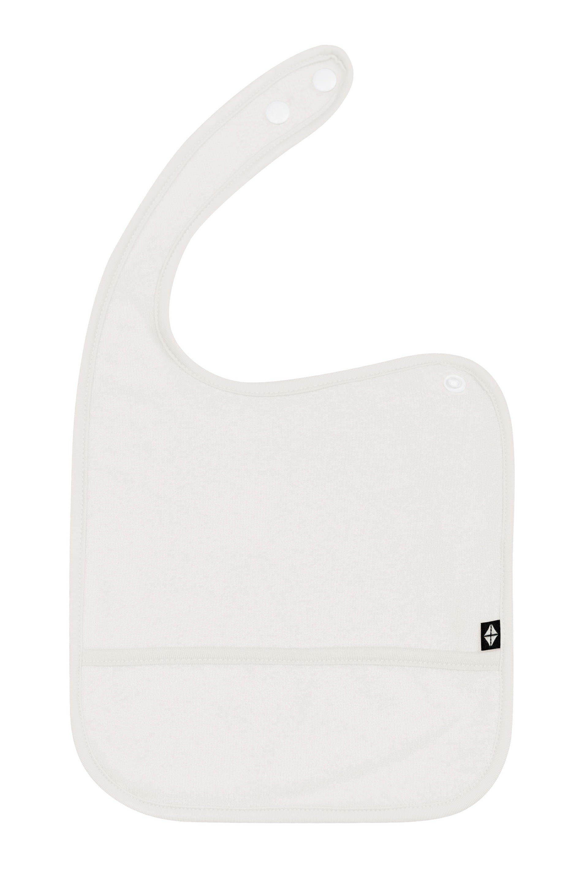 Adjustable Bamboo Terry Pocket Bib in Oat