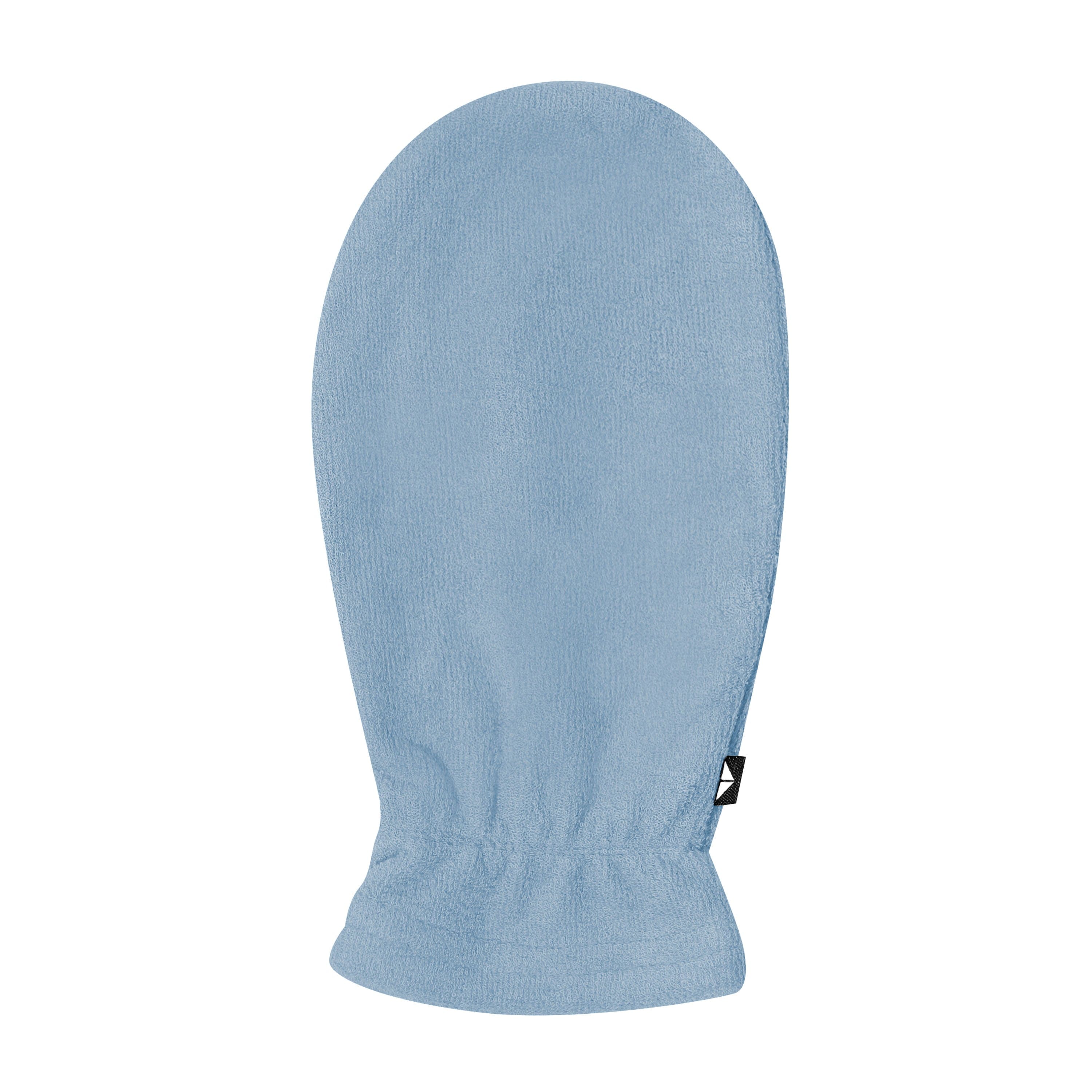 Product photo of the Terry Bath Mitt in Slate