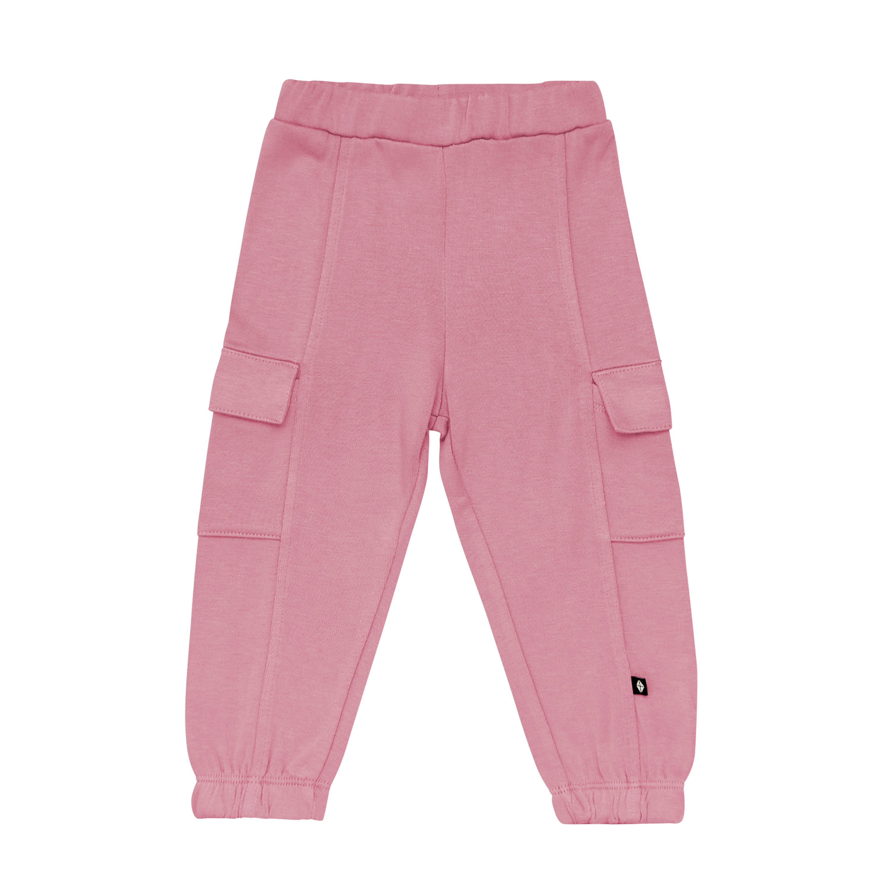 Product photo of the Fleece Cargo Pants in Apple Blossom