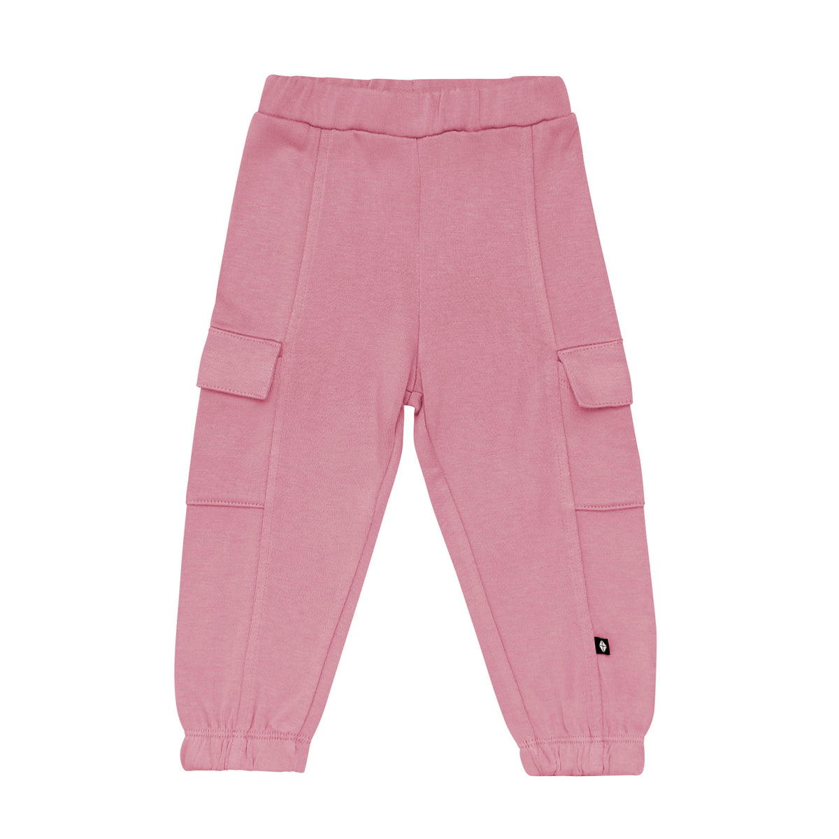 Product photo of the Fleece Cargo Pants in Apple Blossom
