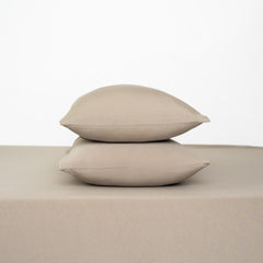 Photo of Almond Sheets and Pillowcases
