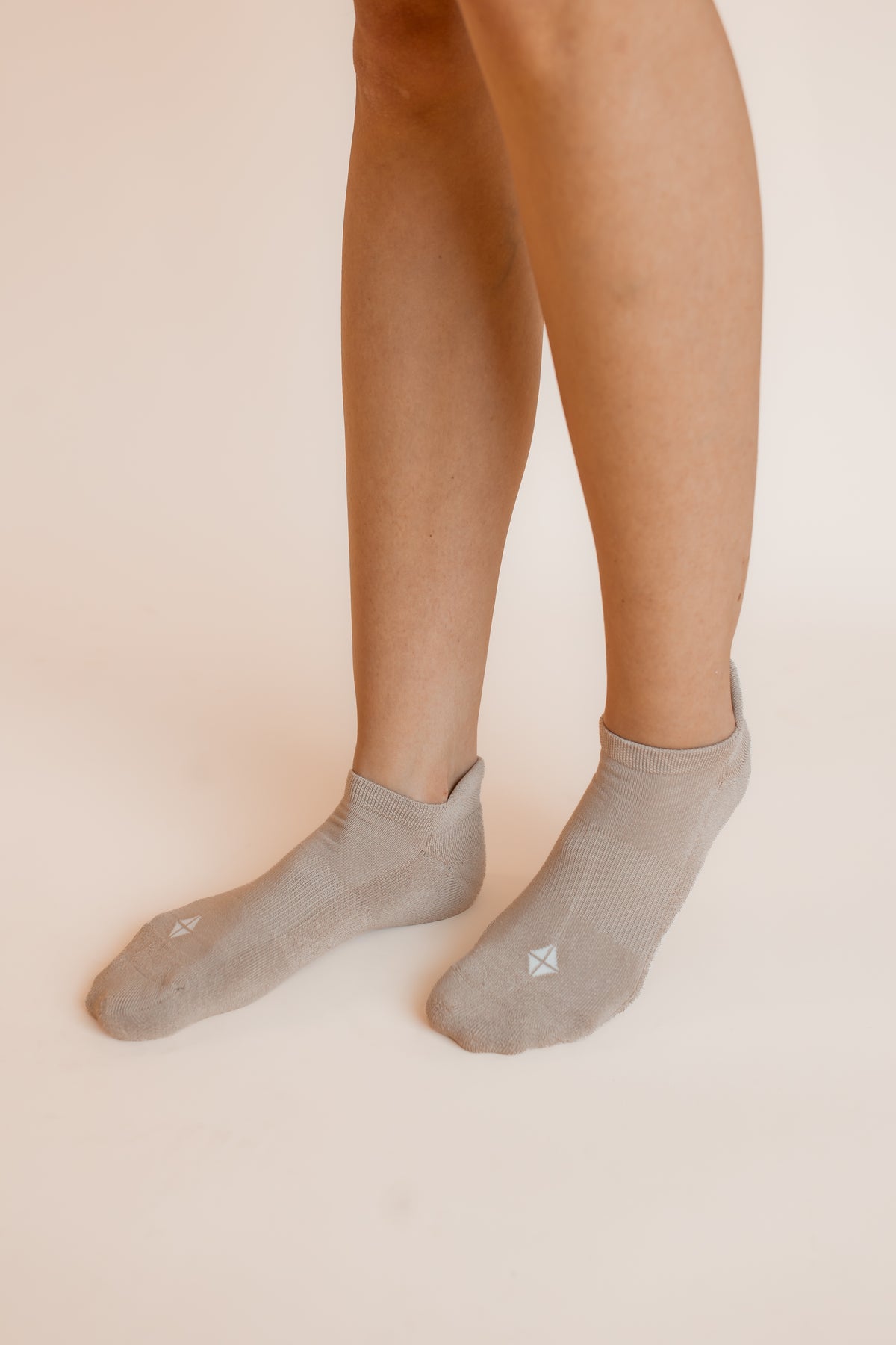 Adult Tab Socks in Bisque