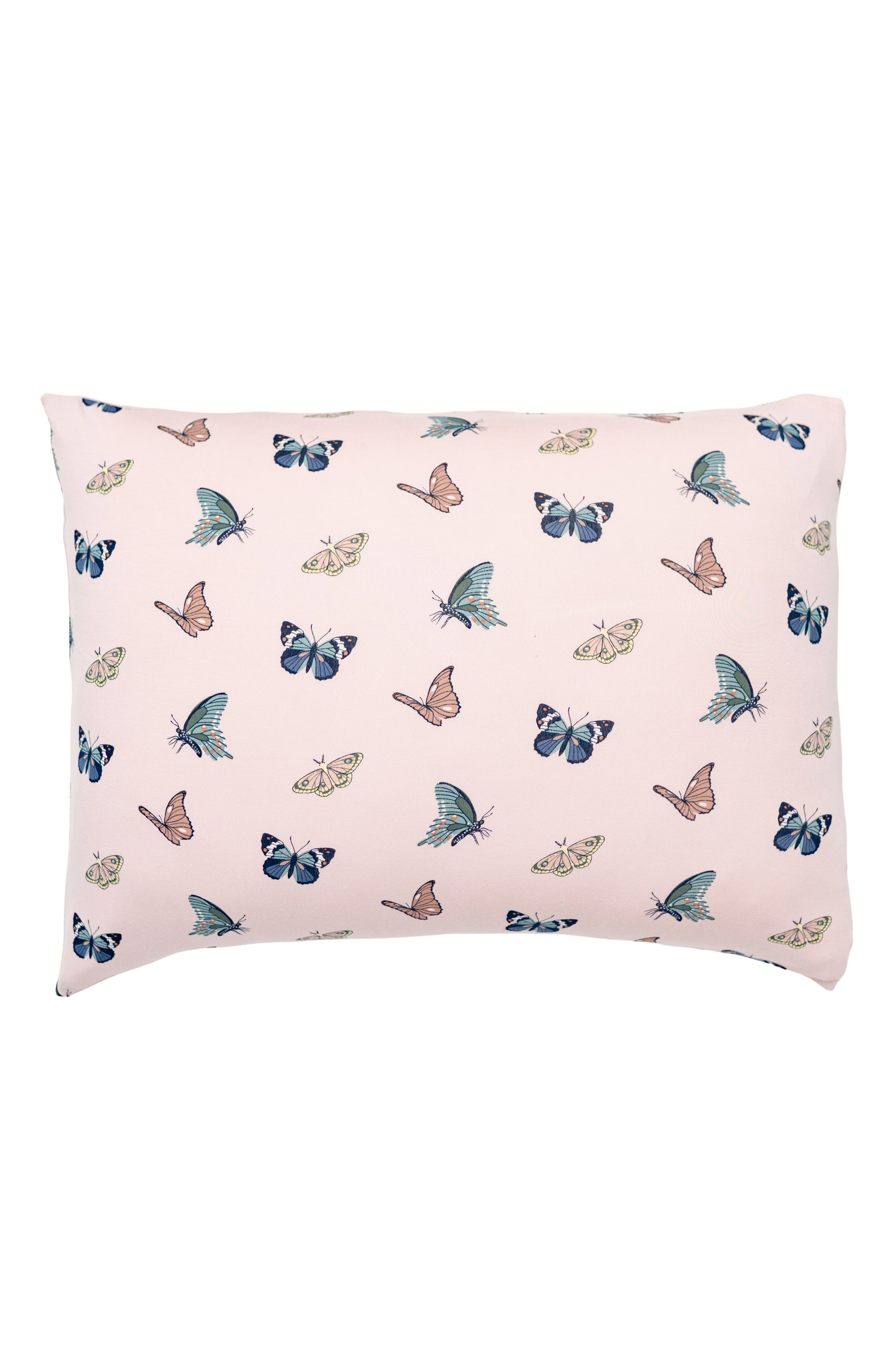 Standard Pillowcase in Blush Butterfly