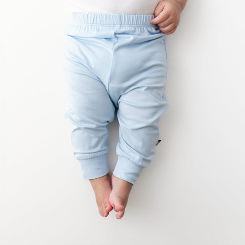 Close up of the Pant in Breeze shown on a newborn