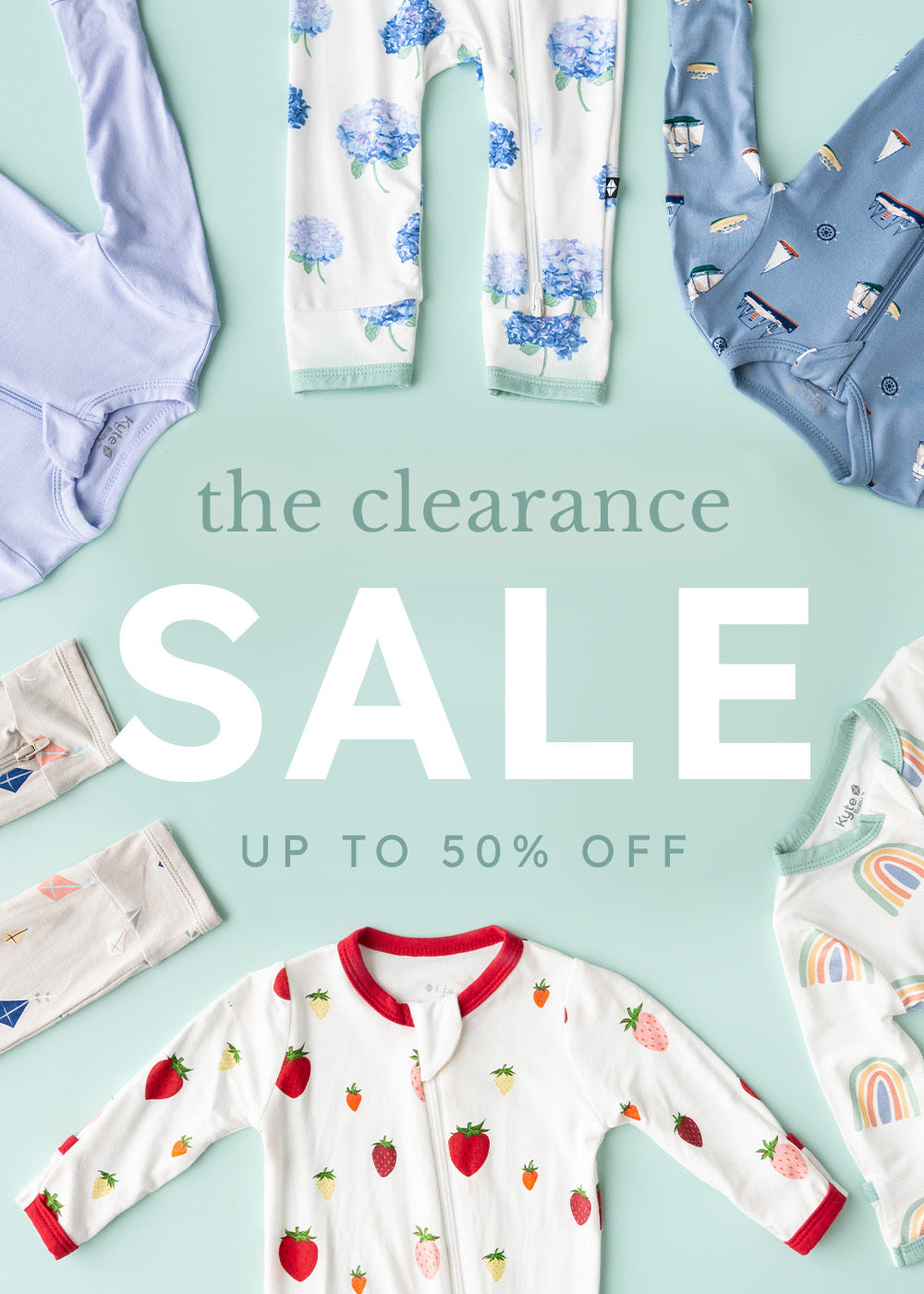 the clearance sale up to 50% off