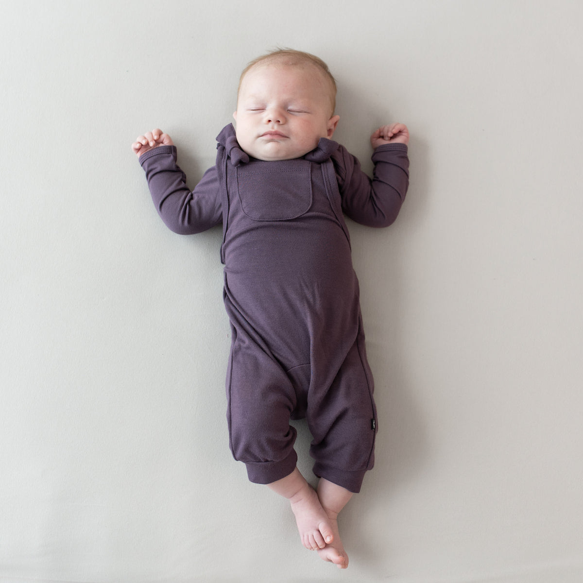 Bamboo Jersey Overall in Currant