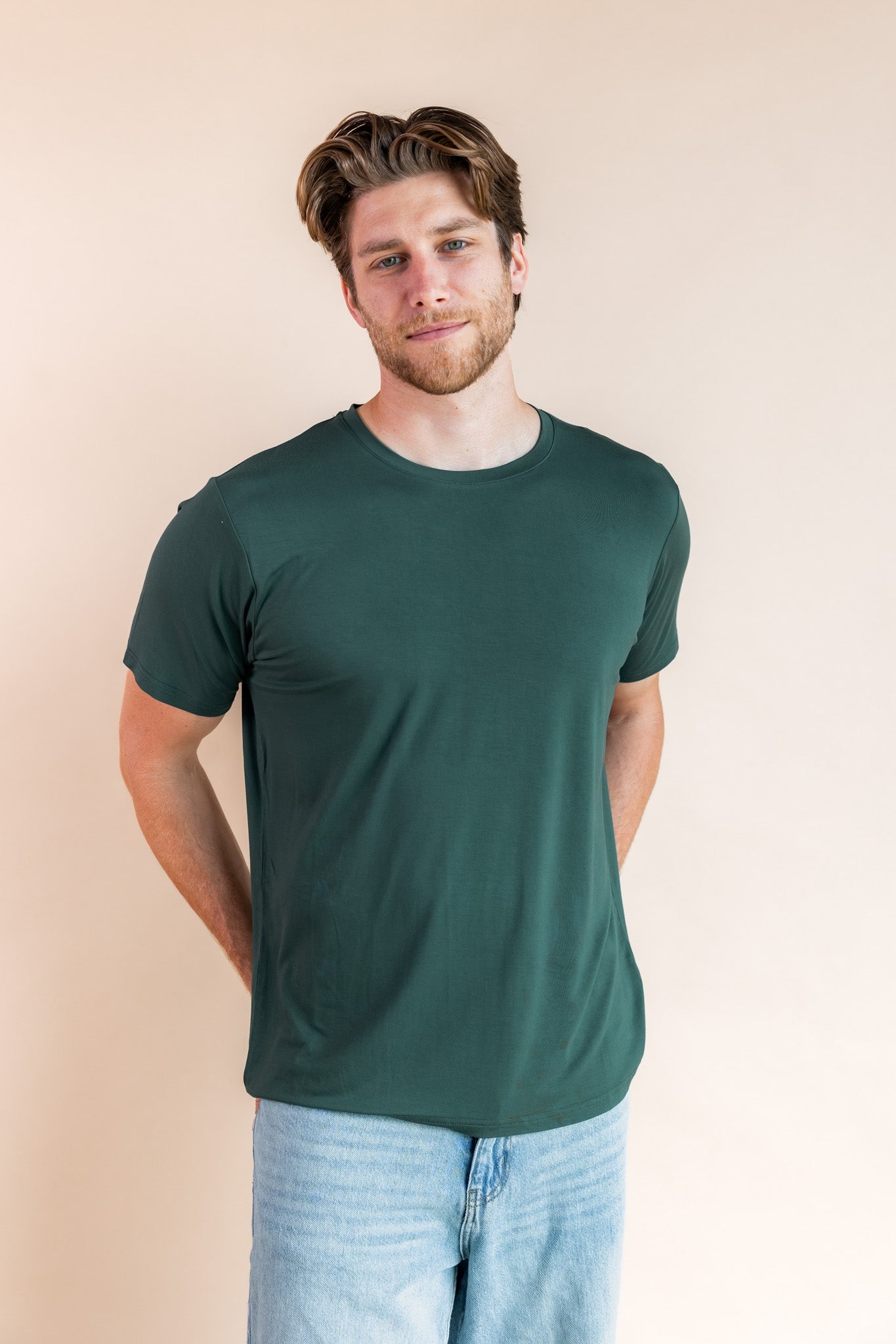 Men's Crew Neck Tee in Cypress